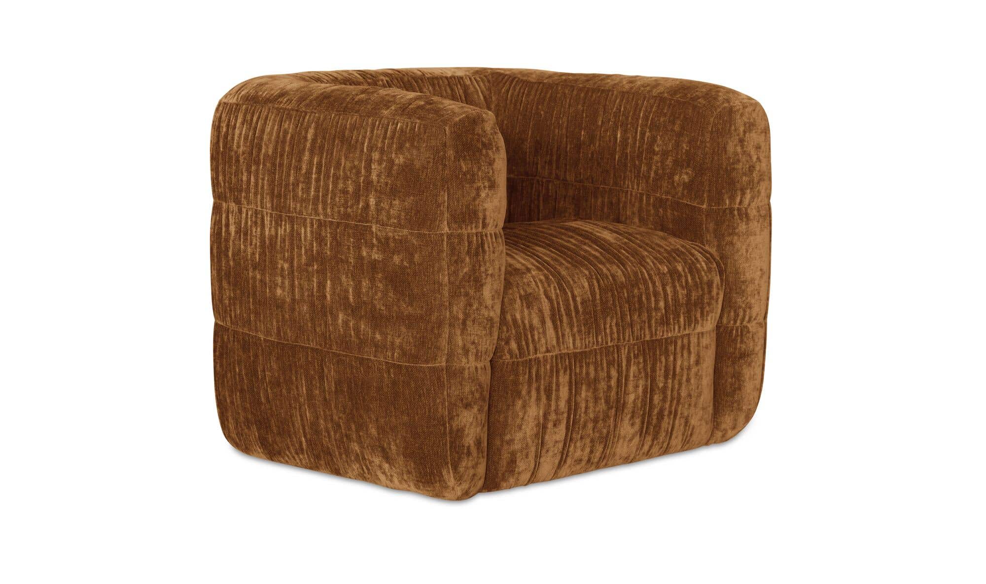 Robson Swivel Chair Toffee by Moe's Home Collection - view 8