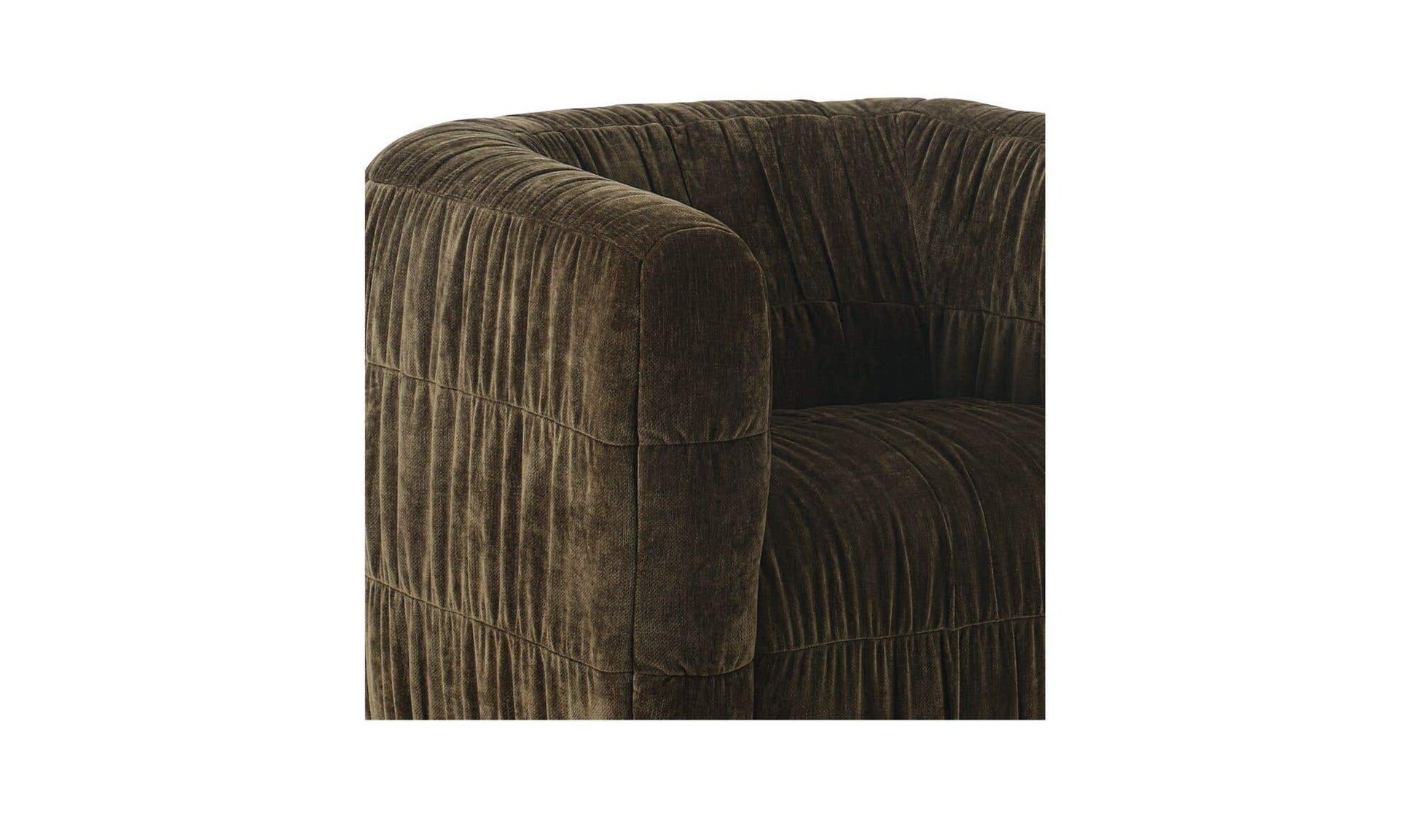 Robson Swivel Chair Dark Green by Moe's Home Collection - view 12