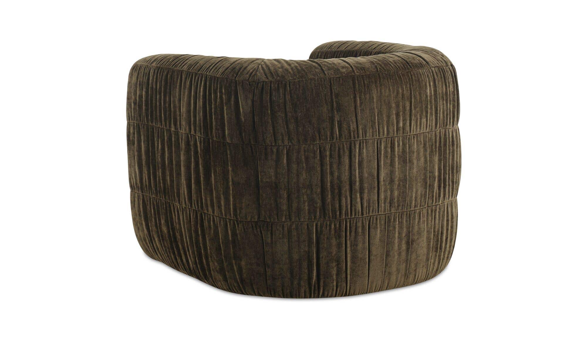 Robson Swivel Chair Dark Green by Moe's Home Collection - view 7