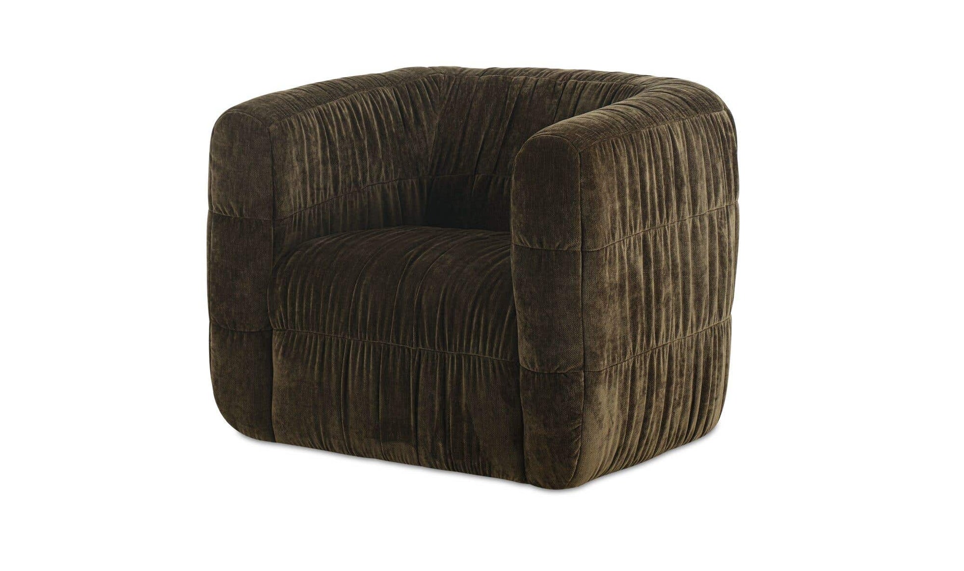 Robson Swivel Chair Dark Green by Moe's Home Collection - view 11