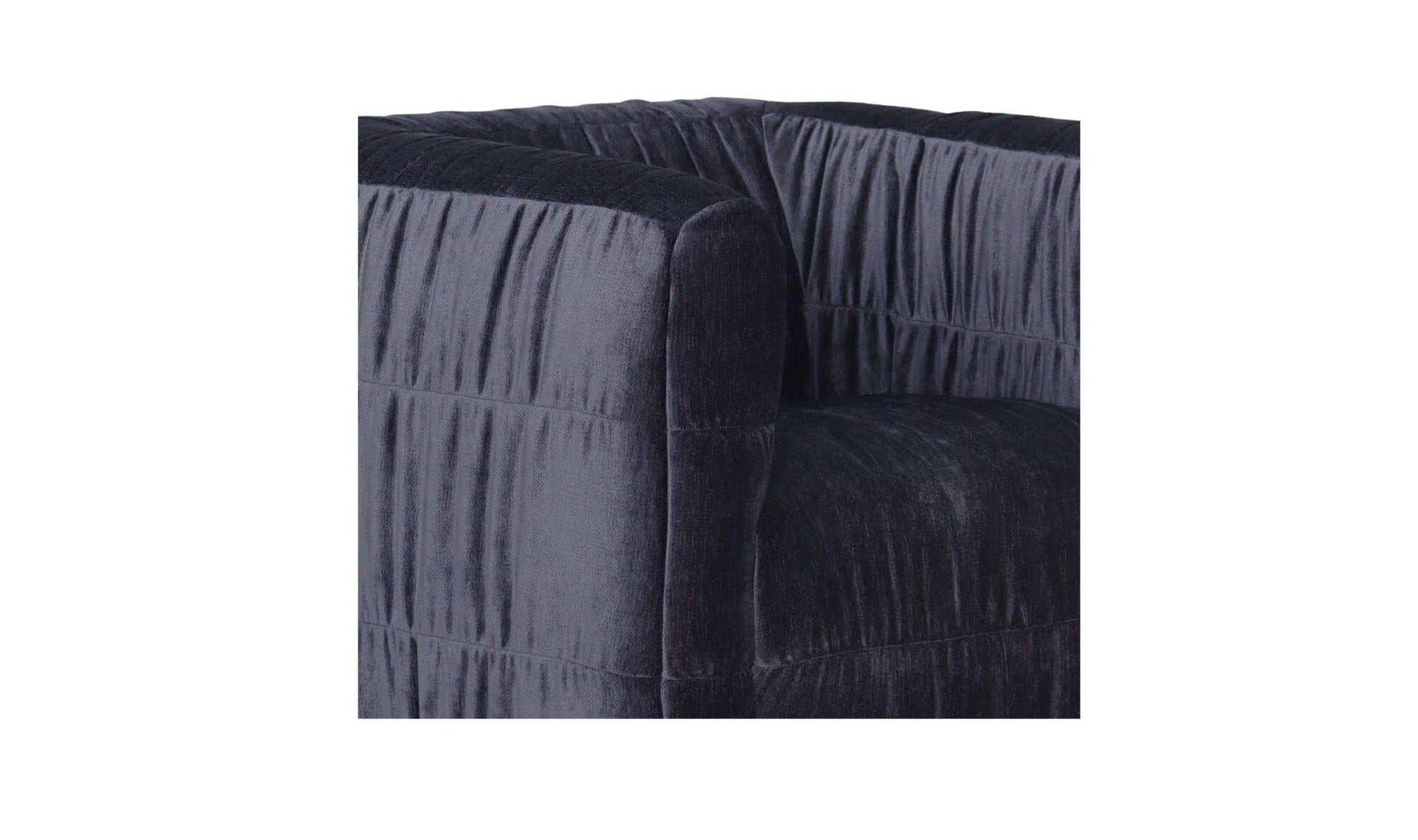 Robson Swivel Chair Navy by Moe's Home Collection - view 12