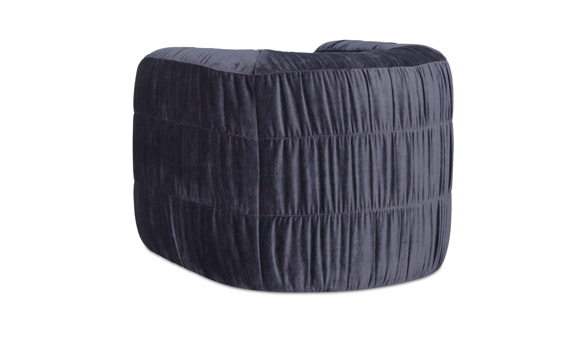 Robson Swivel Chair Navy by Moe's Home Collection - view 7