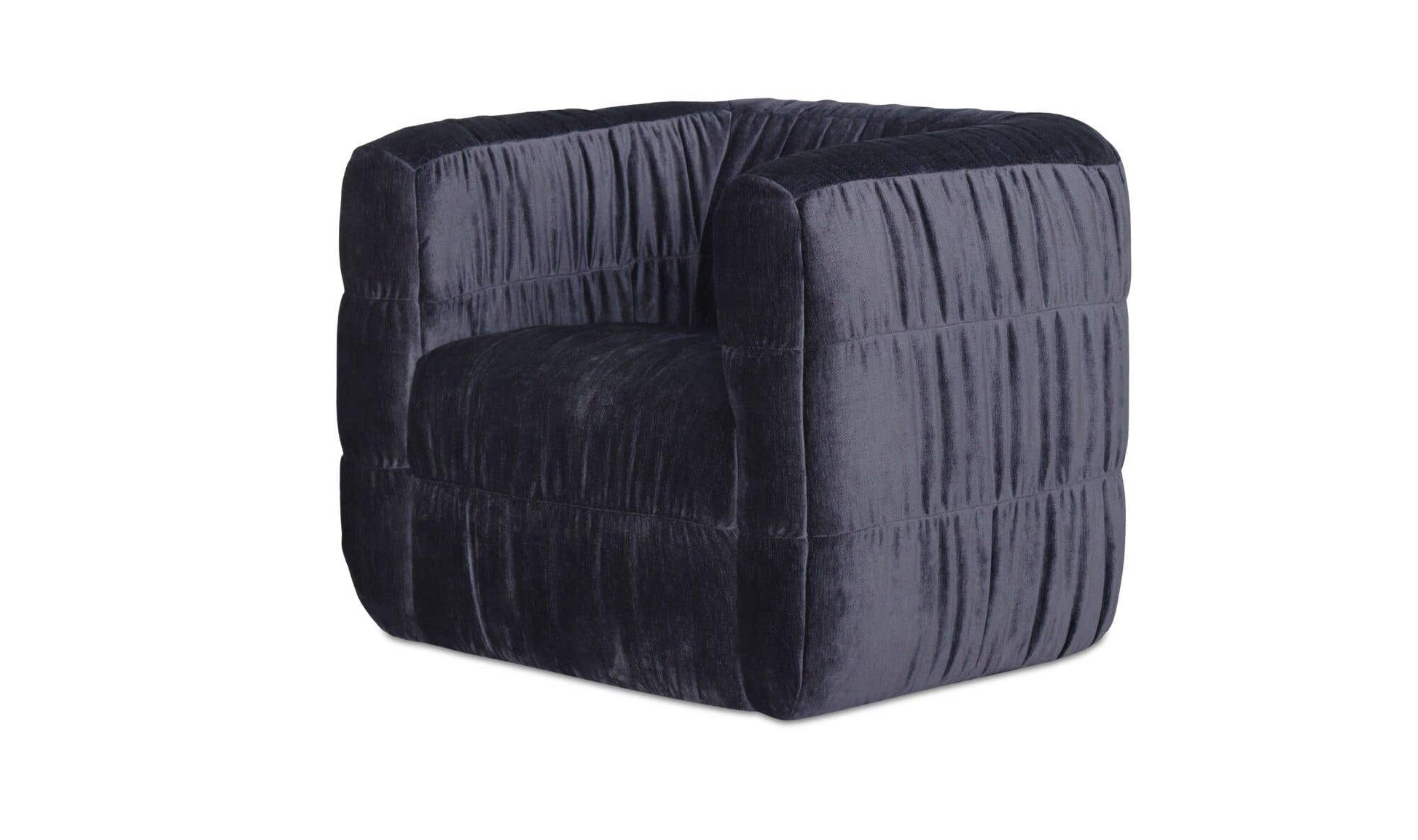 Robson Swivel Chair Navy by Moe's Home Collection - view 11