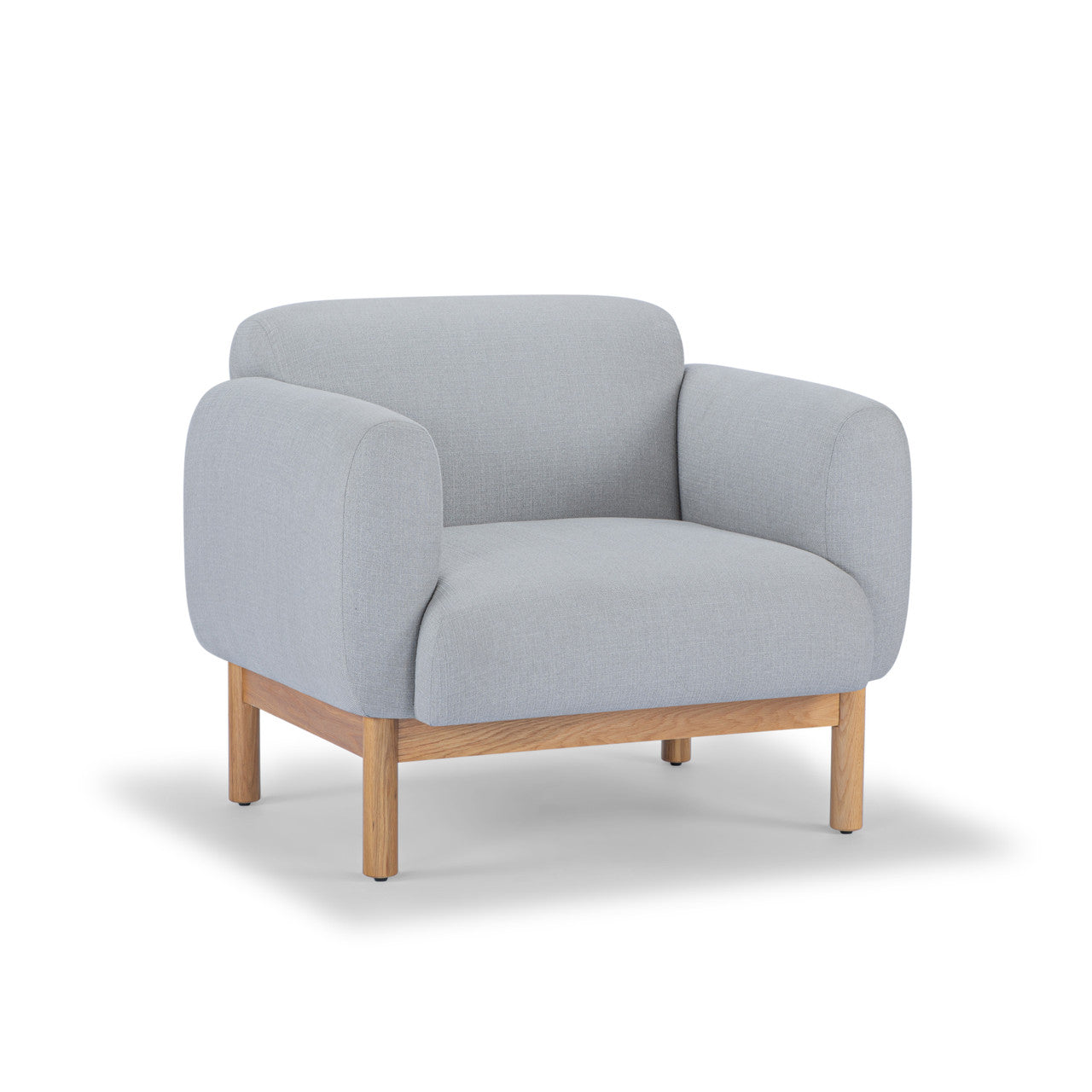 Metro - Tulum Accent Chair - Light Gray