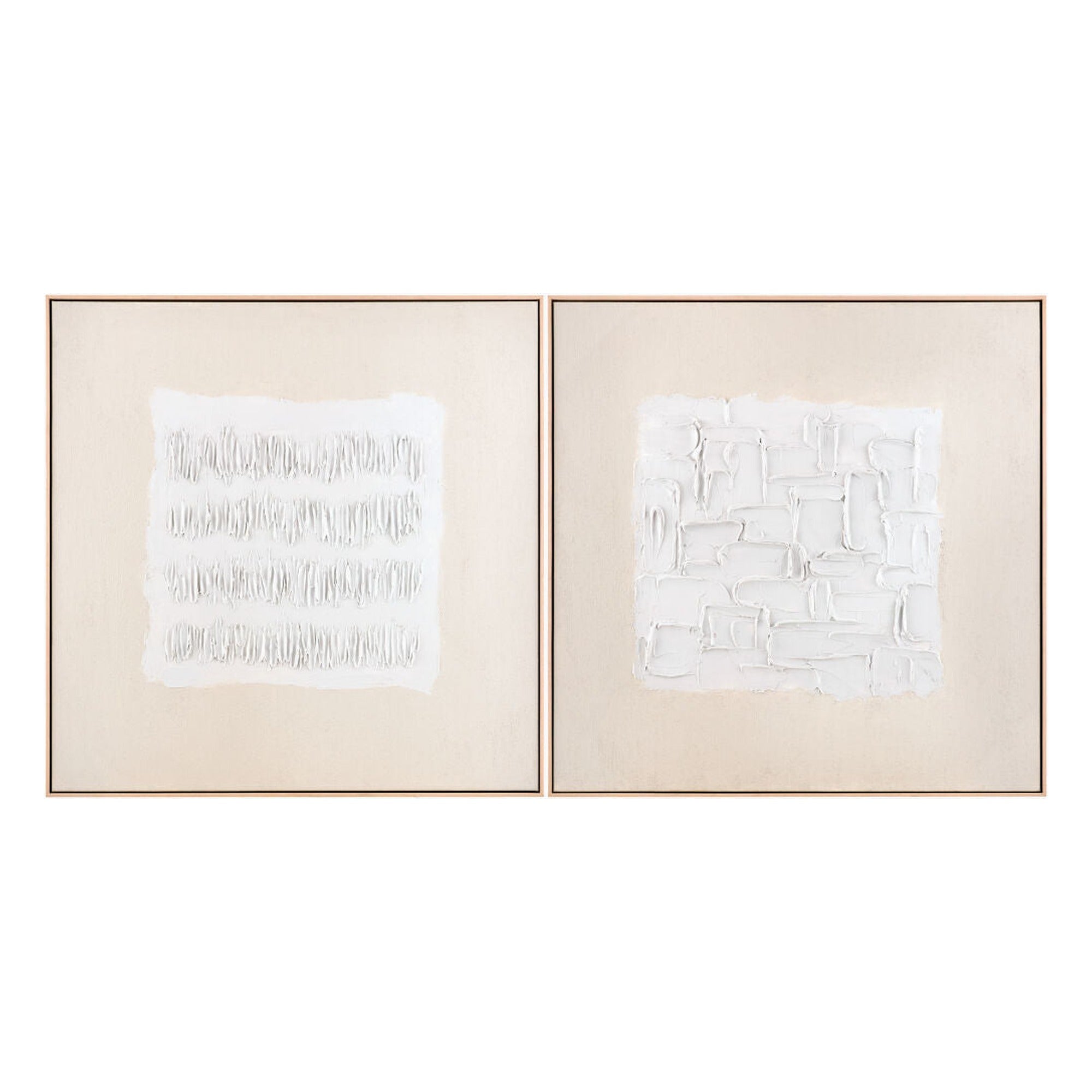 Sea of Azov Framed Art AZOV-004 - 36"H x 36"W x 2"D, 36"H x 36"W x 2"D