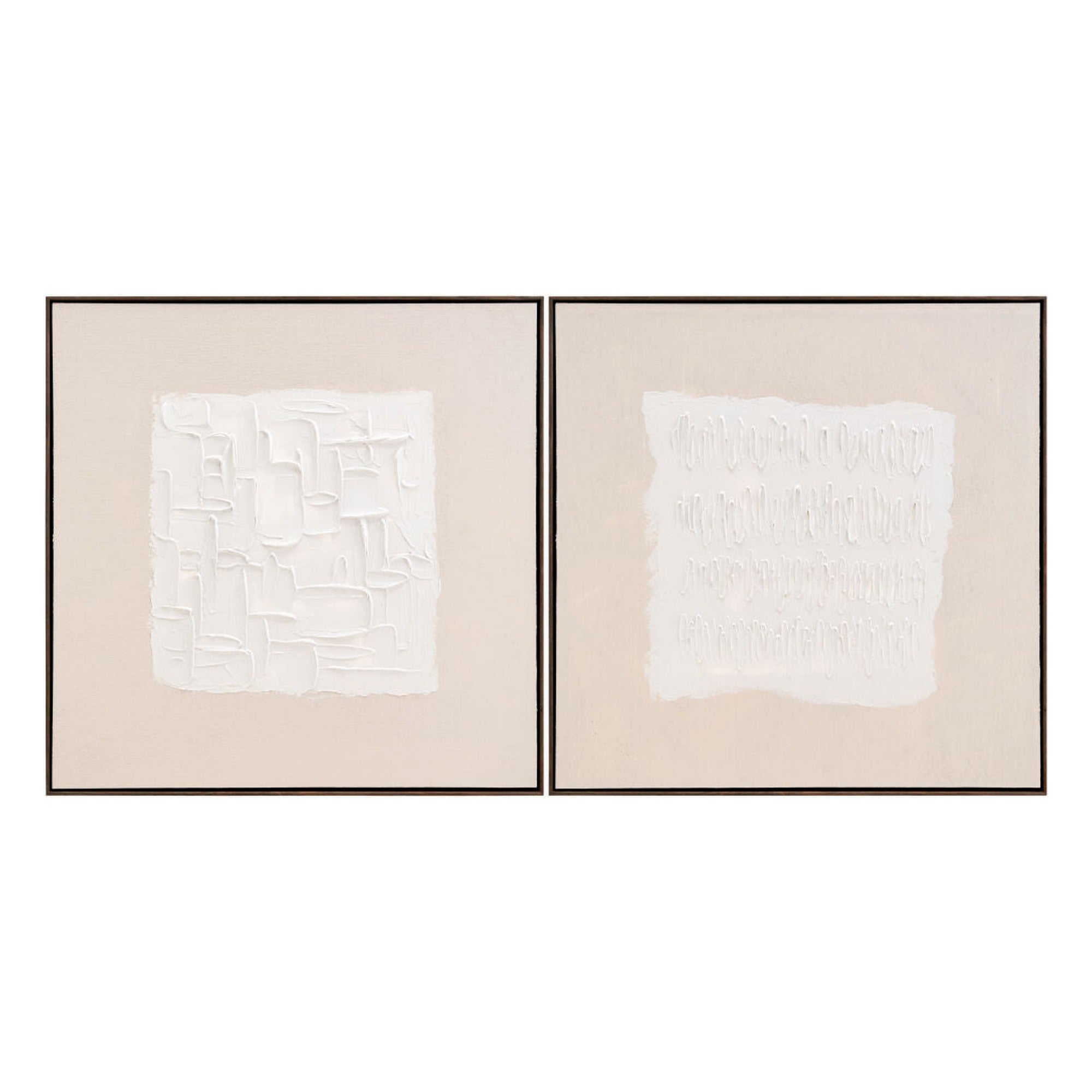 Sea of Azov Framed Art AZOV-006 - 36"H x 36"W x 2"D, 36"H x 36"W x 2"D