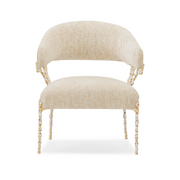 Glimmer of Hope Accent Chair 27.25" by Caracole