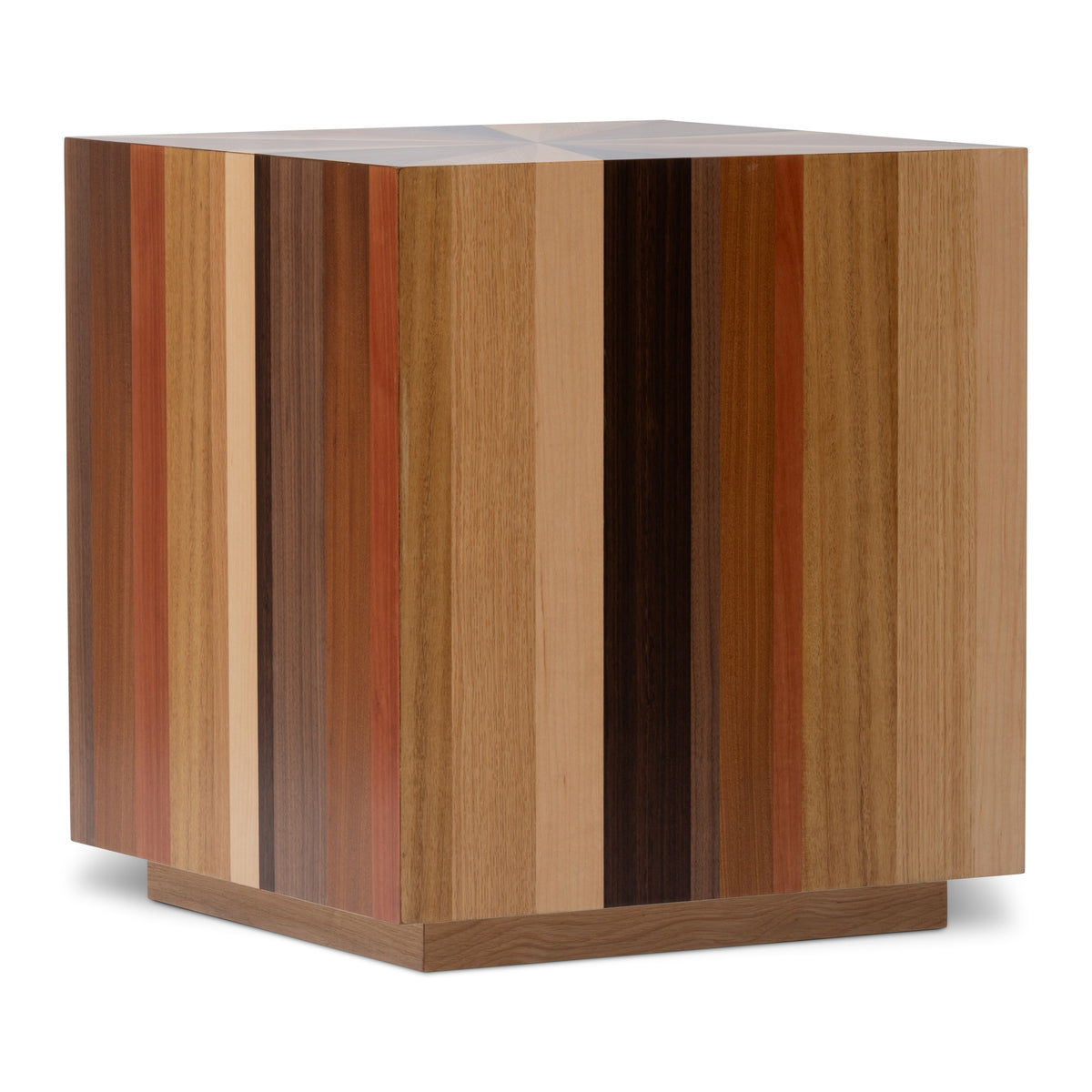IE Series Sun End Table - Mixed Wood by Urbia - product view