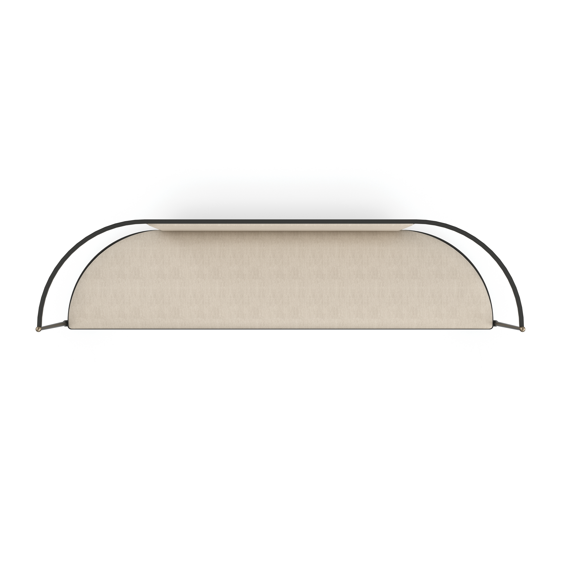 Toulouse Brushed Gold Bench 67" by Caracole - view 6