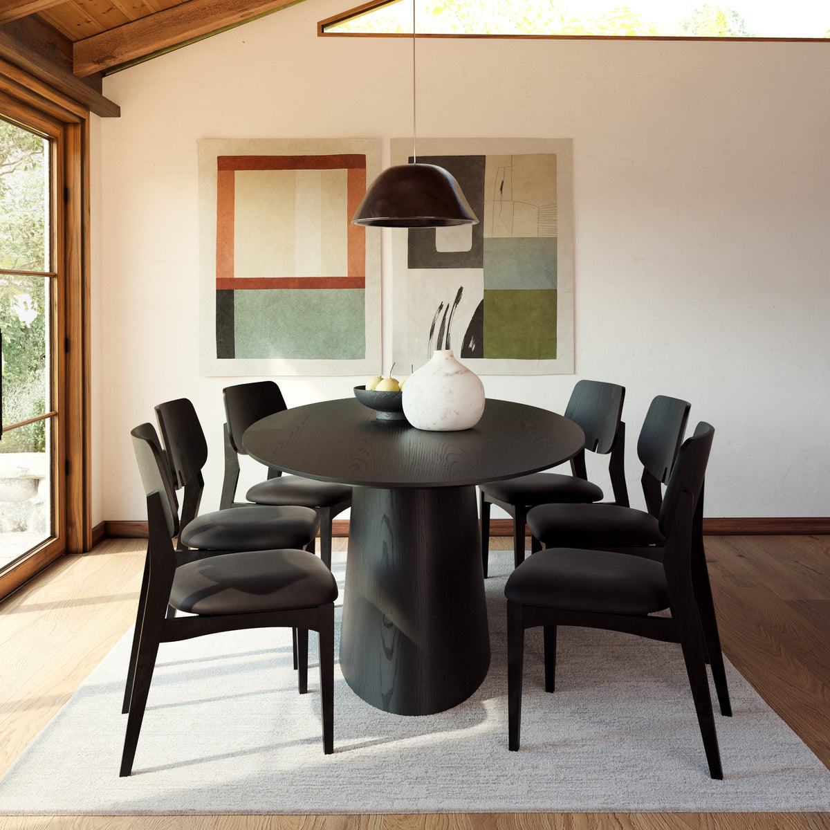 Fortaleza Oval Dining Table - 86" - Ebano by Urbia - detail 6