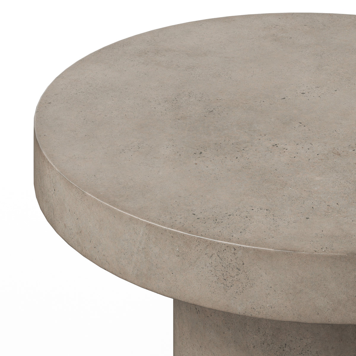 Circa Dark Grey Concrete Dining Table 38" by Urbia - detail 3