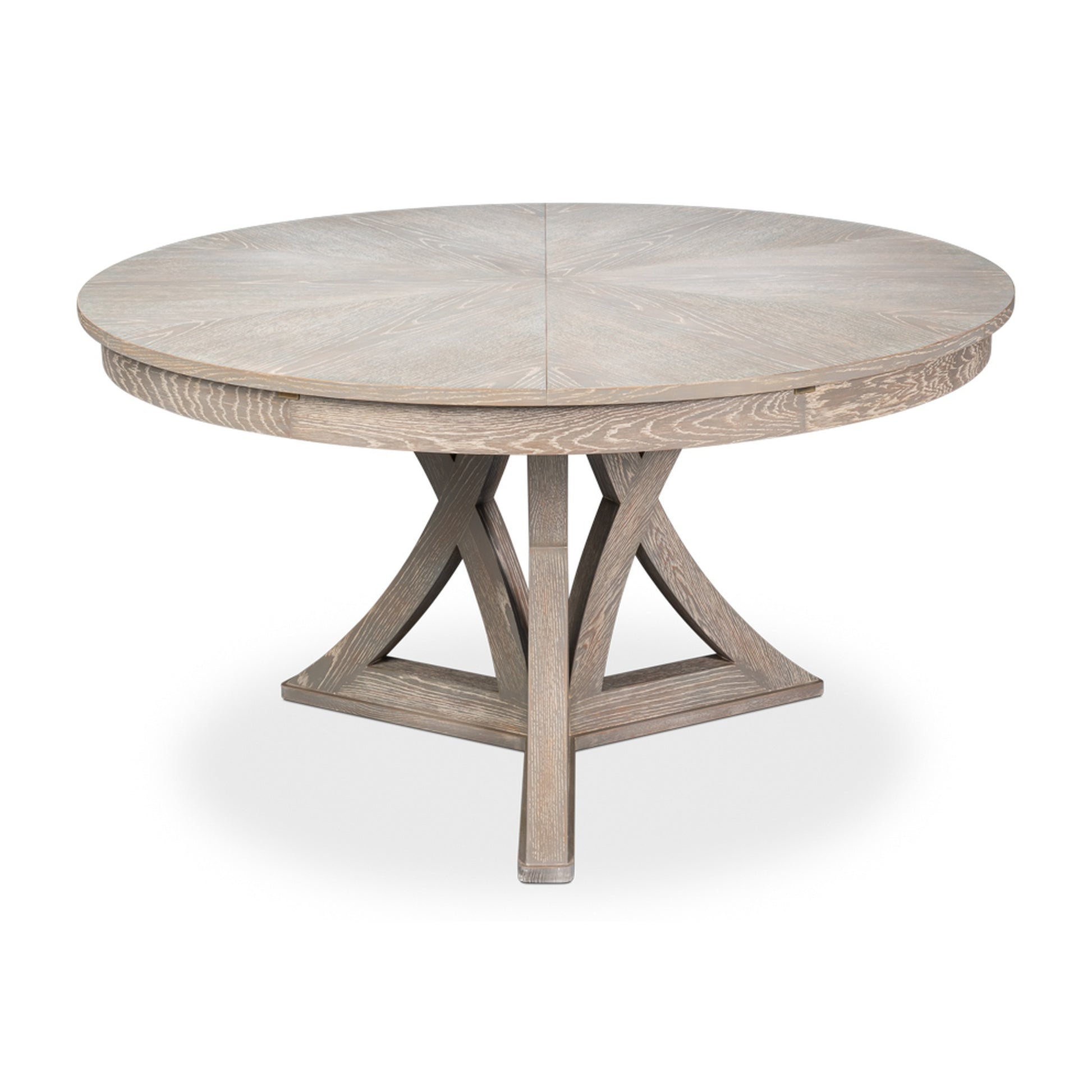 Casual Jupe Dining Table,Moonskin,Lg by Sarreid Ltd