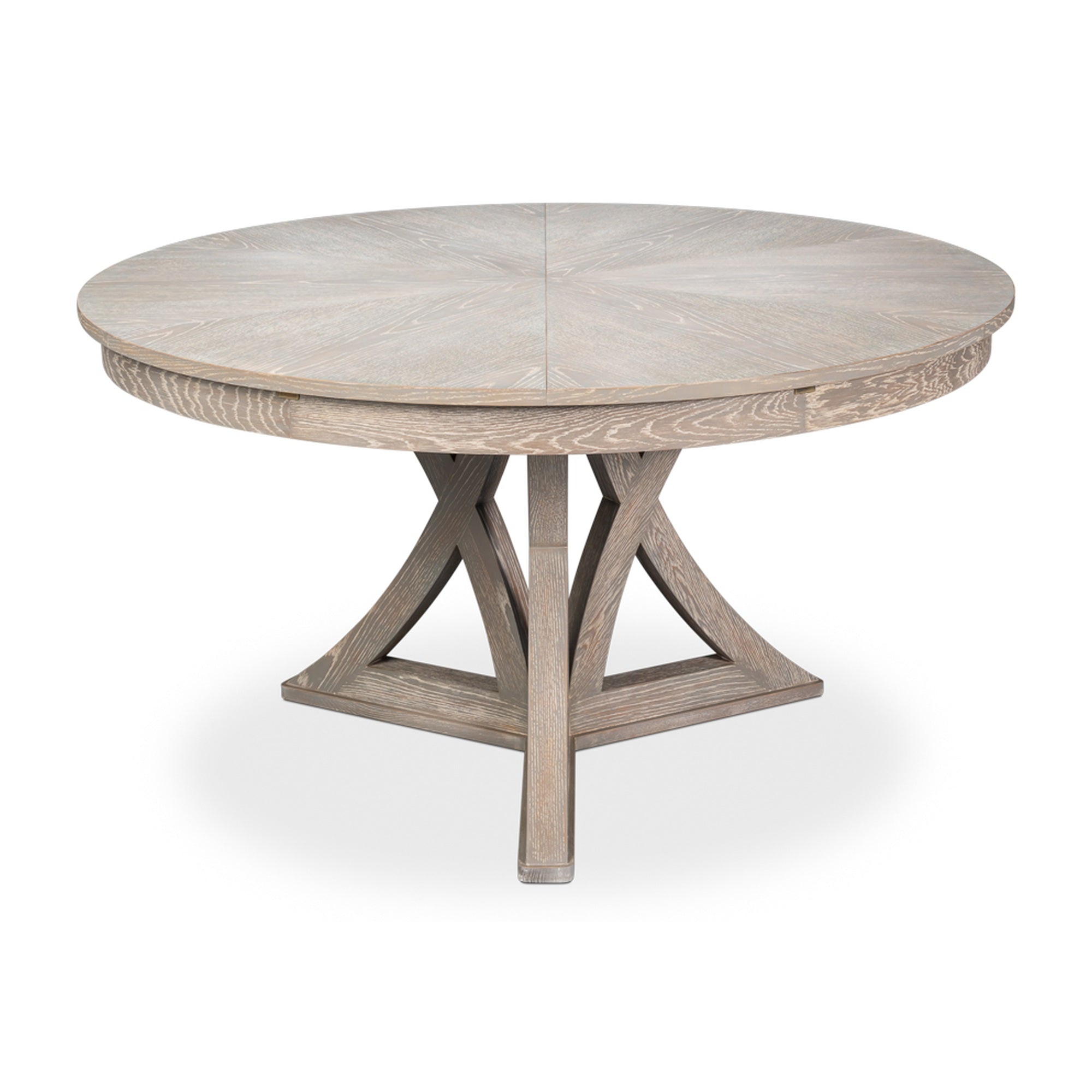 Casual Jupe Dining Table,Moonskin,Lg by Sarreid Ltd