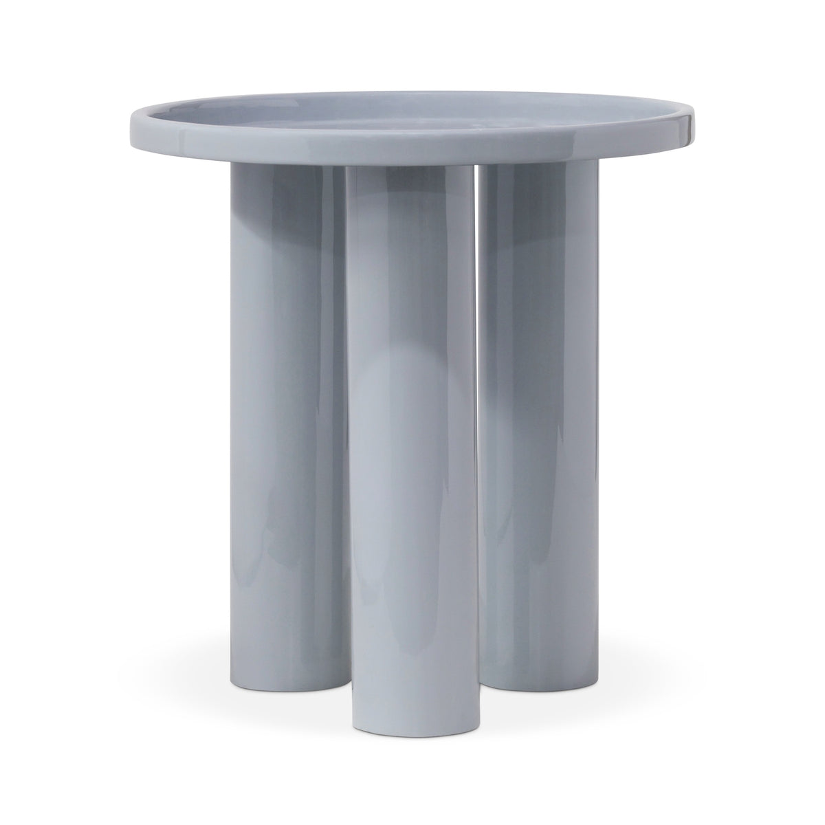Sofia Enamel End Table Pearl Blue by Urbia - product view