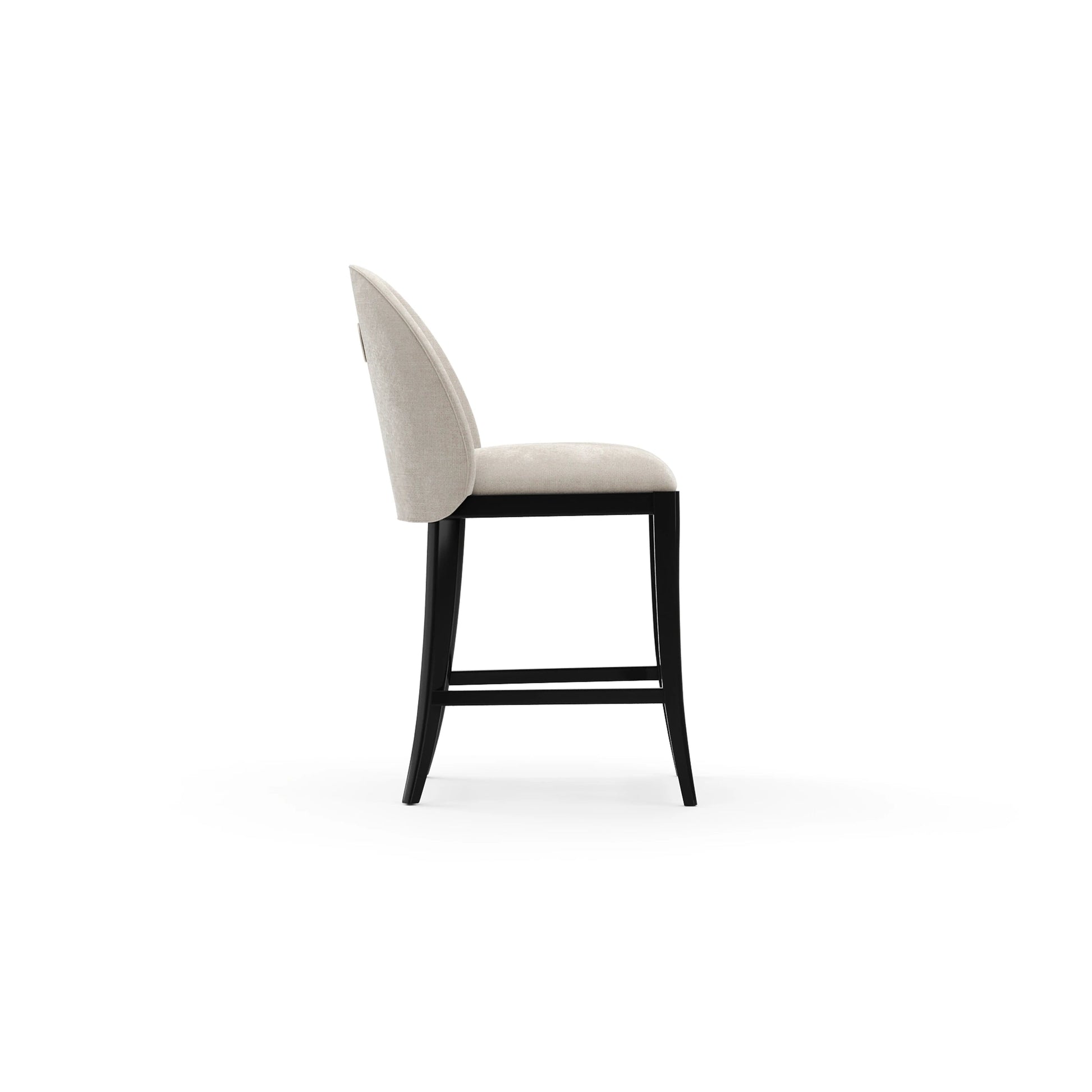 Cameo Counterstool Dark Chocolate 19" by Caracole - view 4
