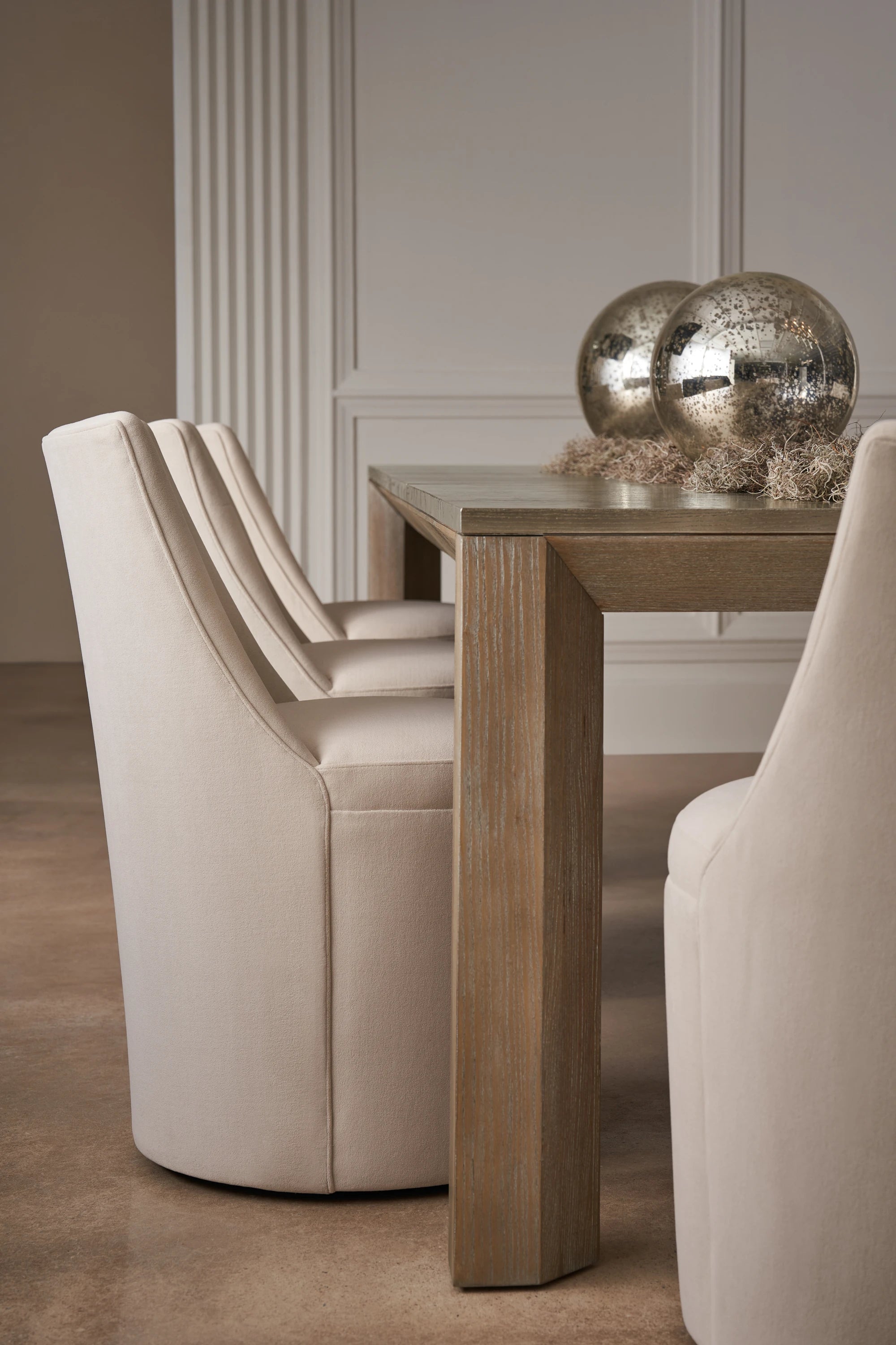 Barrel Roll Dining Chair 21" by Caracole - view 9