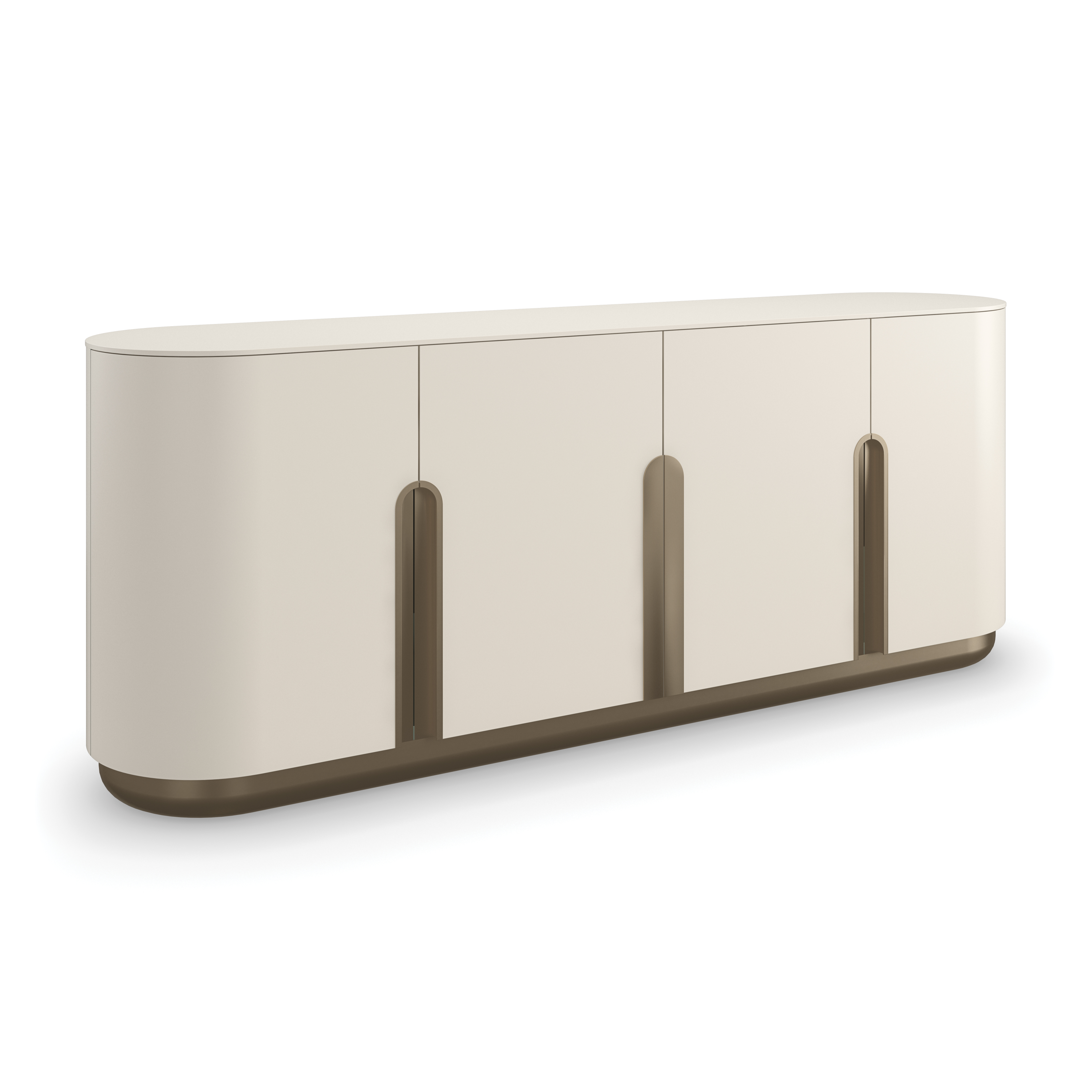 Tangier Burnished Adobe Sideboard 84" by Caracole - view 5