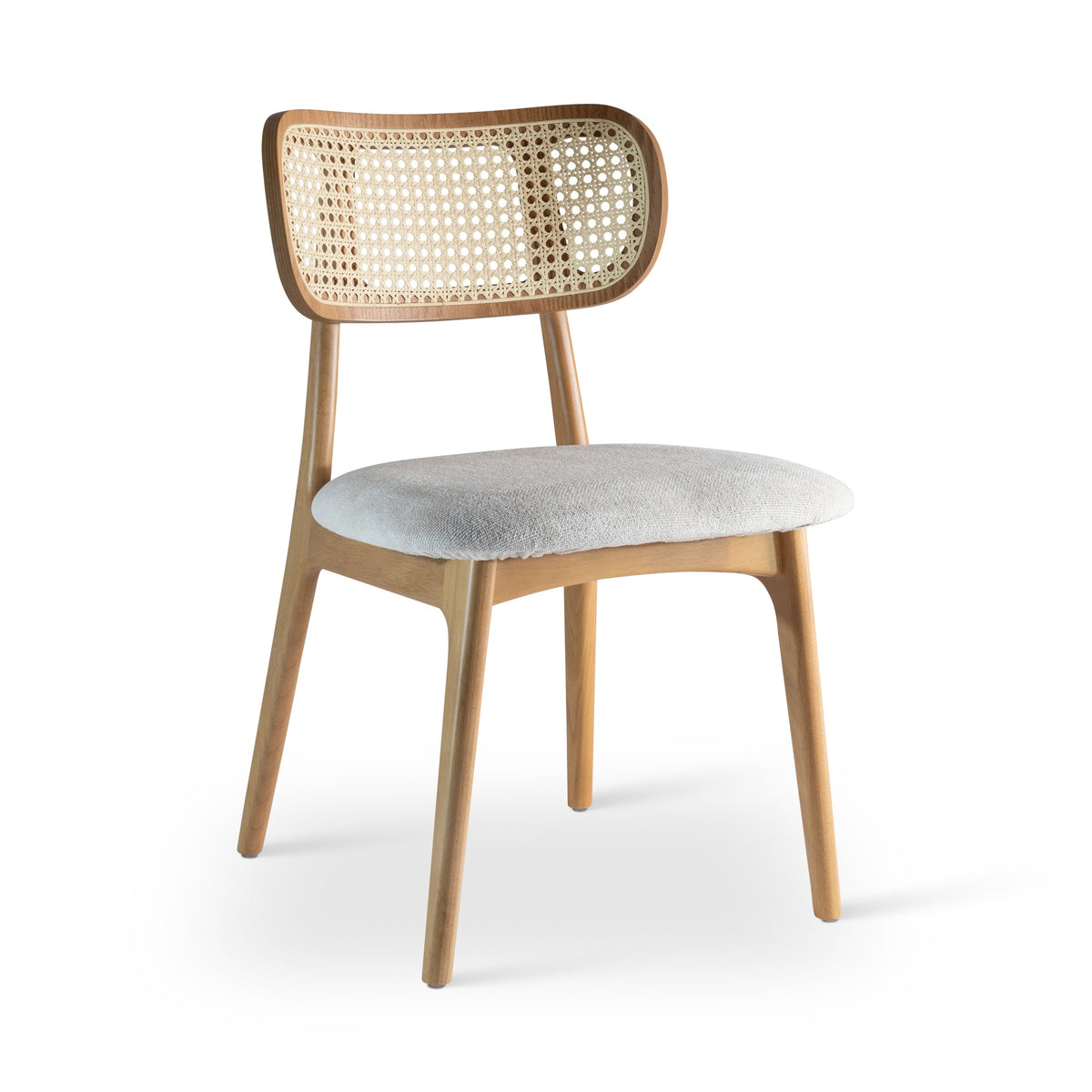 Claudia Cane Dining Chair Damasco, Harvest Natural, Natural Cane by Urbia - detail 2