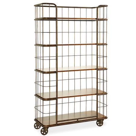 Sonoma Vintage Heirloom Wood Baker's Rack Shelf