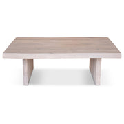 Brooks - 48" Coffee Table - White Wash