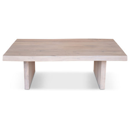 Brooks 48" Coffee Table - White Wash