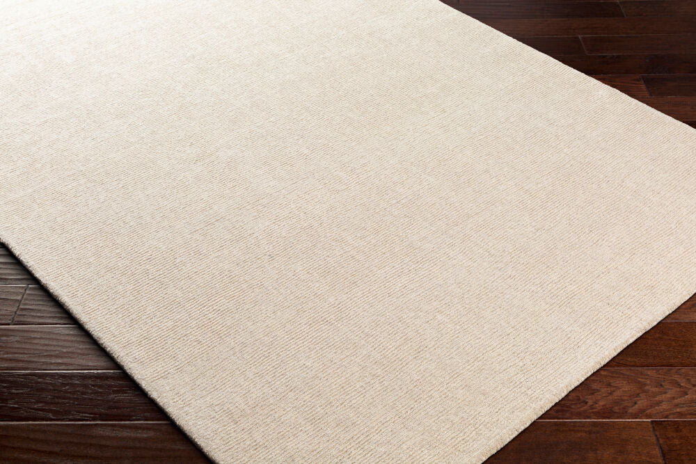 Bari Ivory Handmade Rug - corner