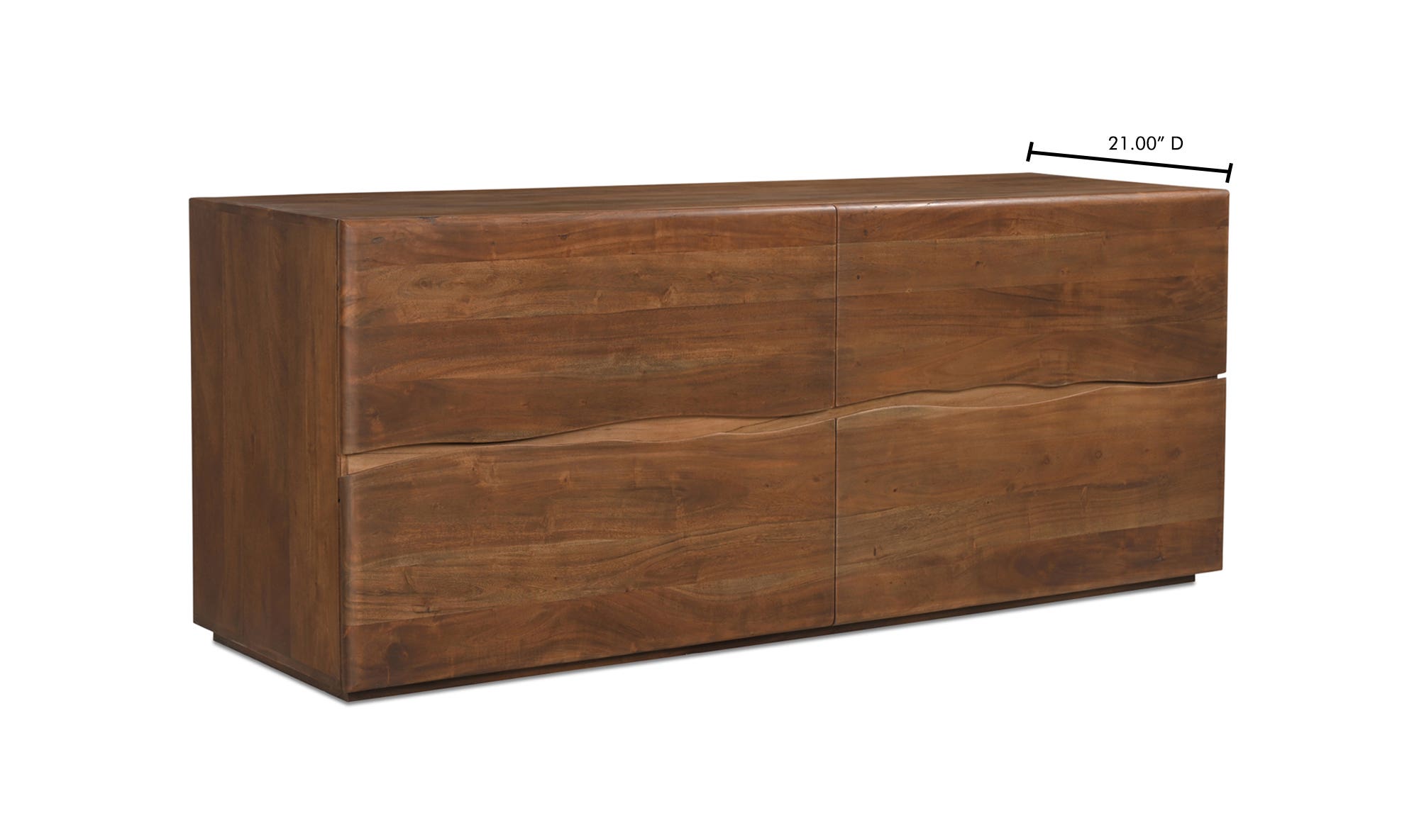 Watson 4 Drawer Dresser Brown by Moe's Home Collection - view 20
