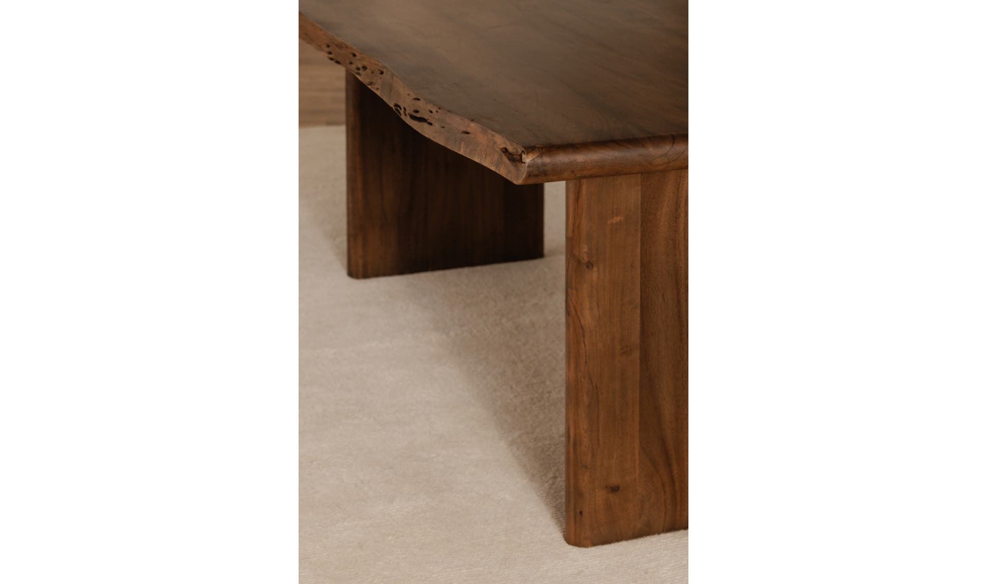 Lila Small Dining Table Brown by Moe's Home Collection - view 8
