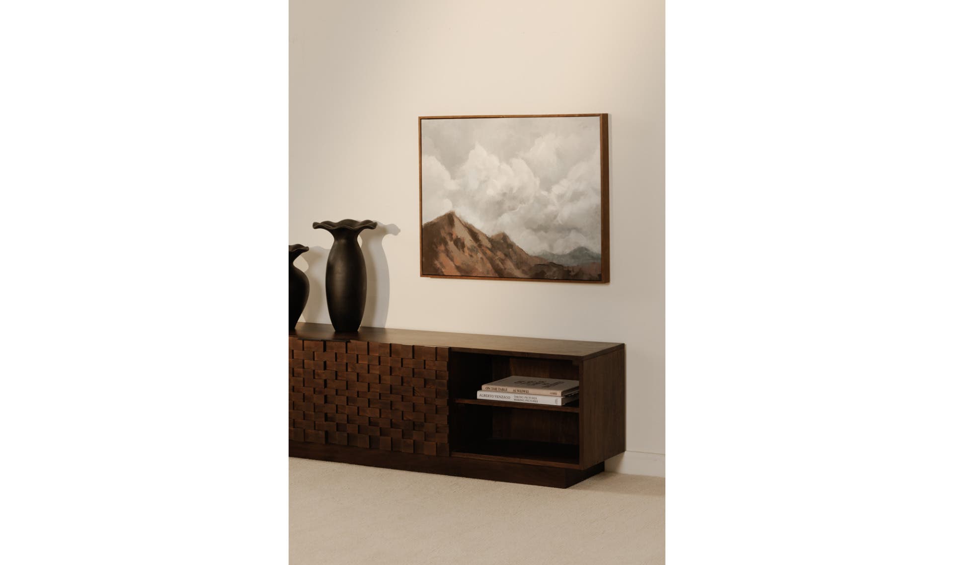 Easton Media Cabinet Brown by Moe's Home Collection - view 7