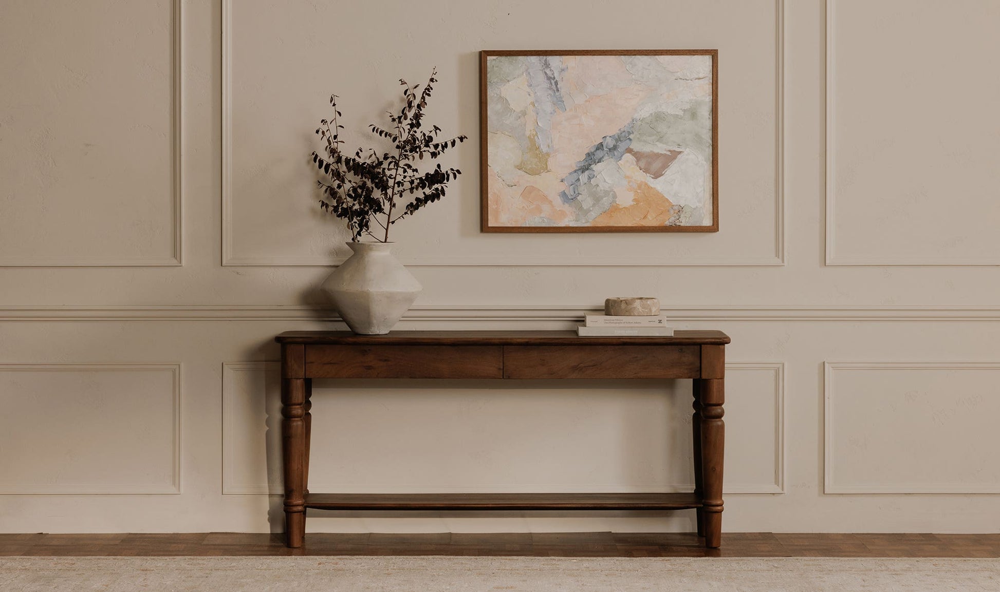 Russet Console Table Brown by Moe's Home Collection - view 6