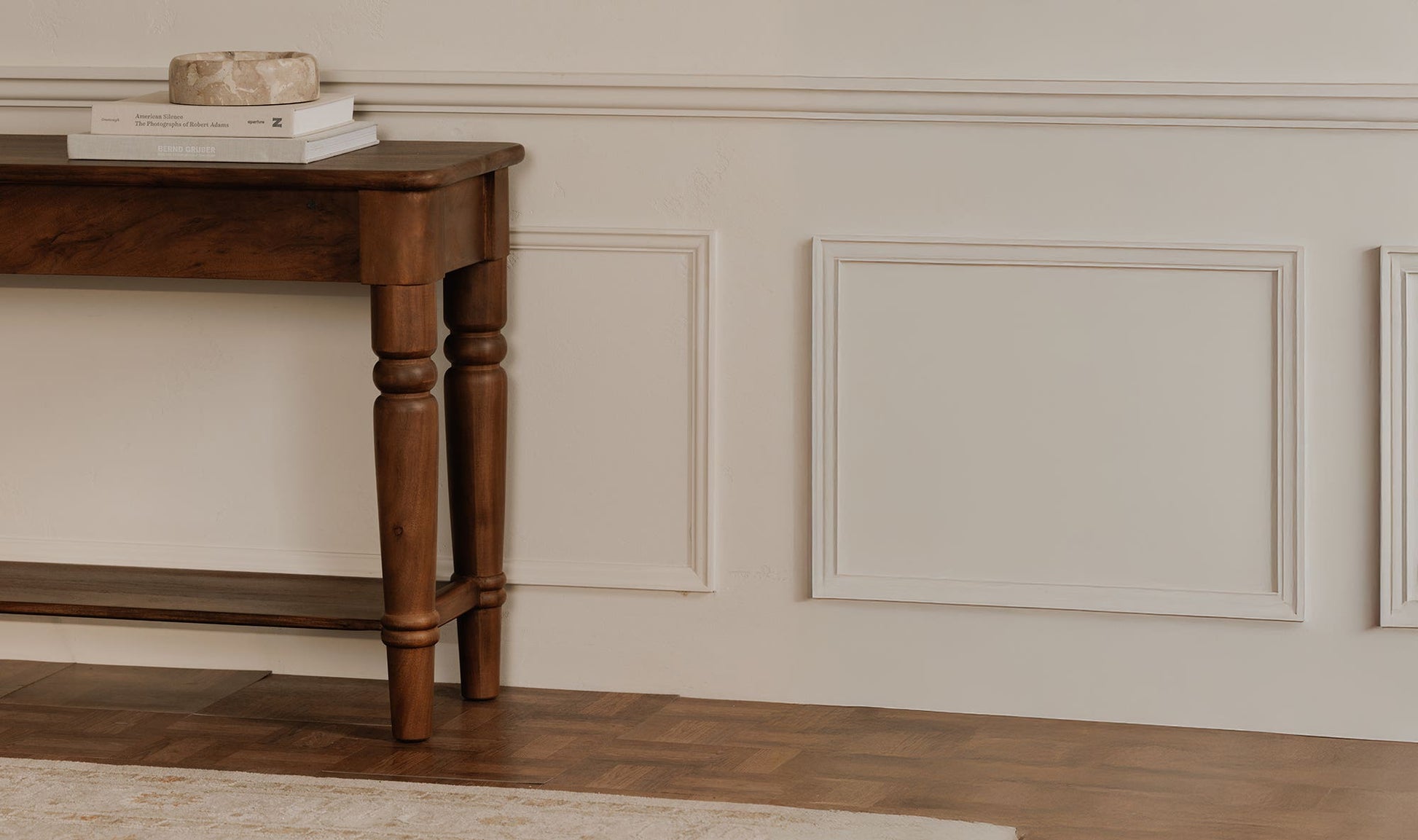 Russet Console Table Brown by Moe's Home Collection - view 7