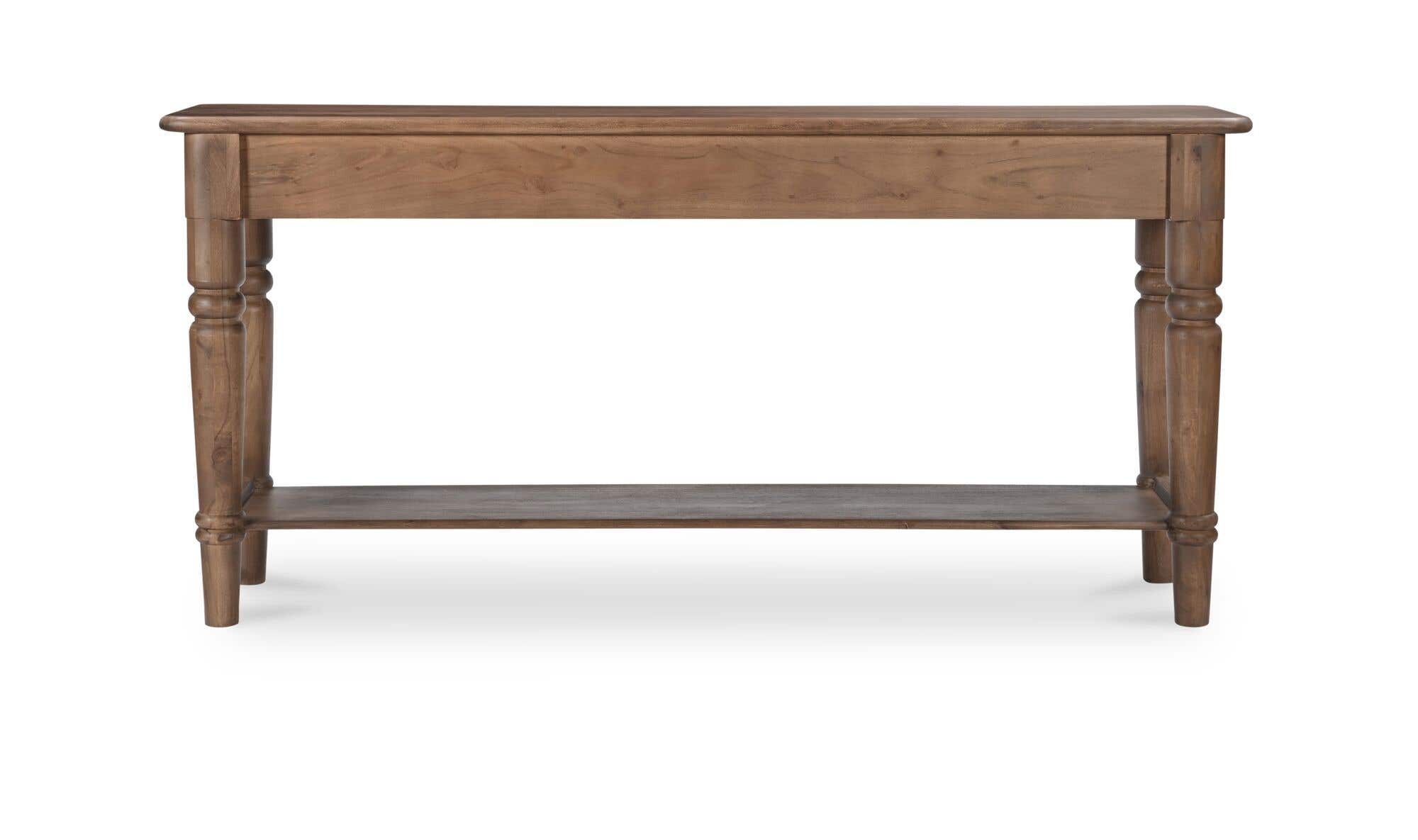 Russet Console Table Brown by Moe's Home Collection - view 12