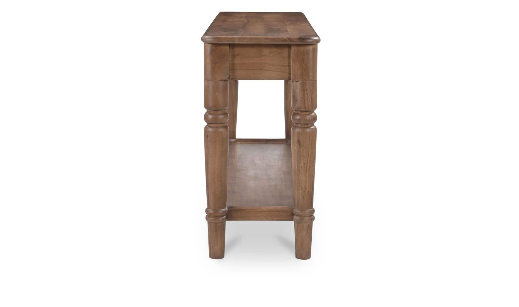 Russet Console Table Brown by Moe's Home Collection - view 11