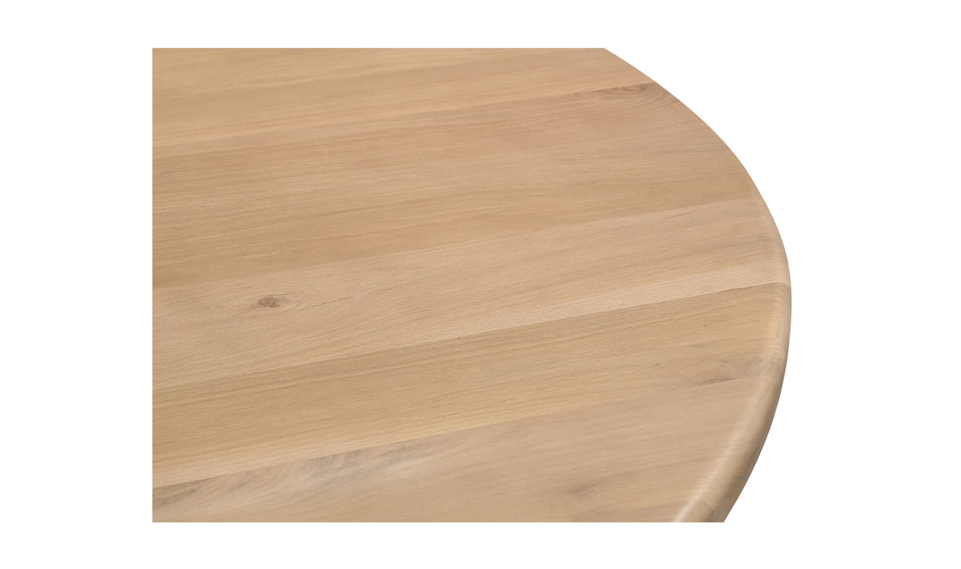 Treccia Round Dining Table Oak by Moe's Home Collection - view 14