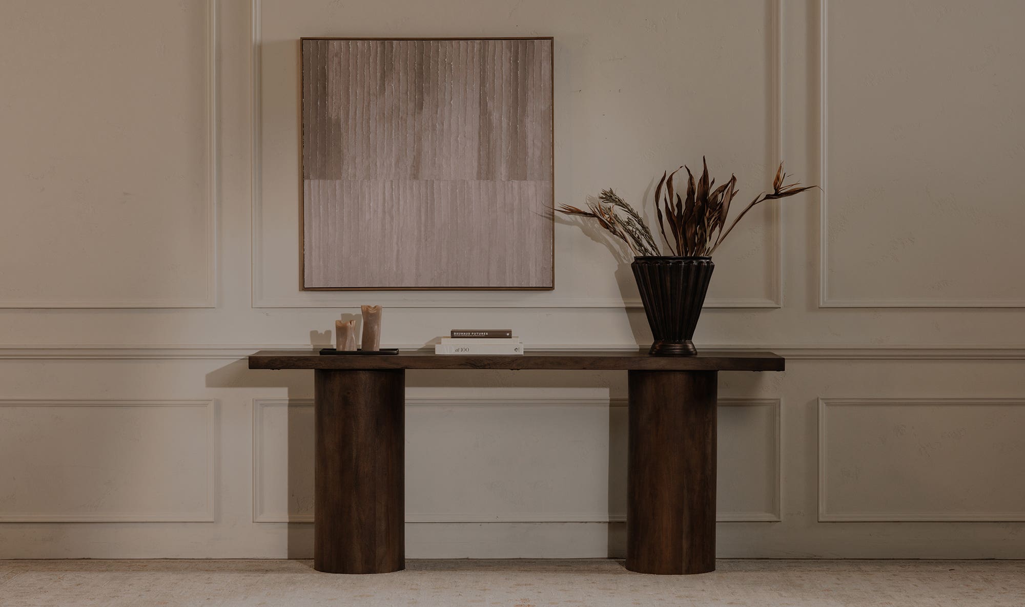 Hadley Console Table Warm Brown by Moe's Home Collection - view 5