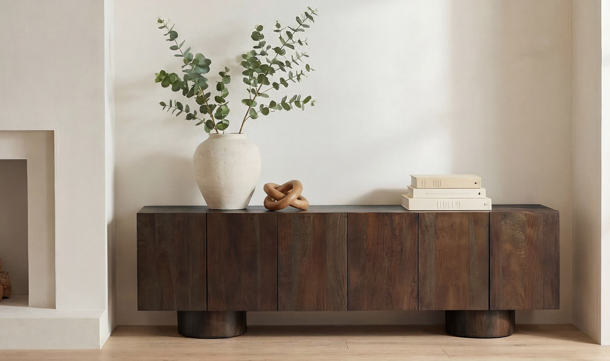 Hadley Media Unit Warm Brown by Moe's Home Collection - view 5