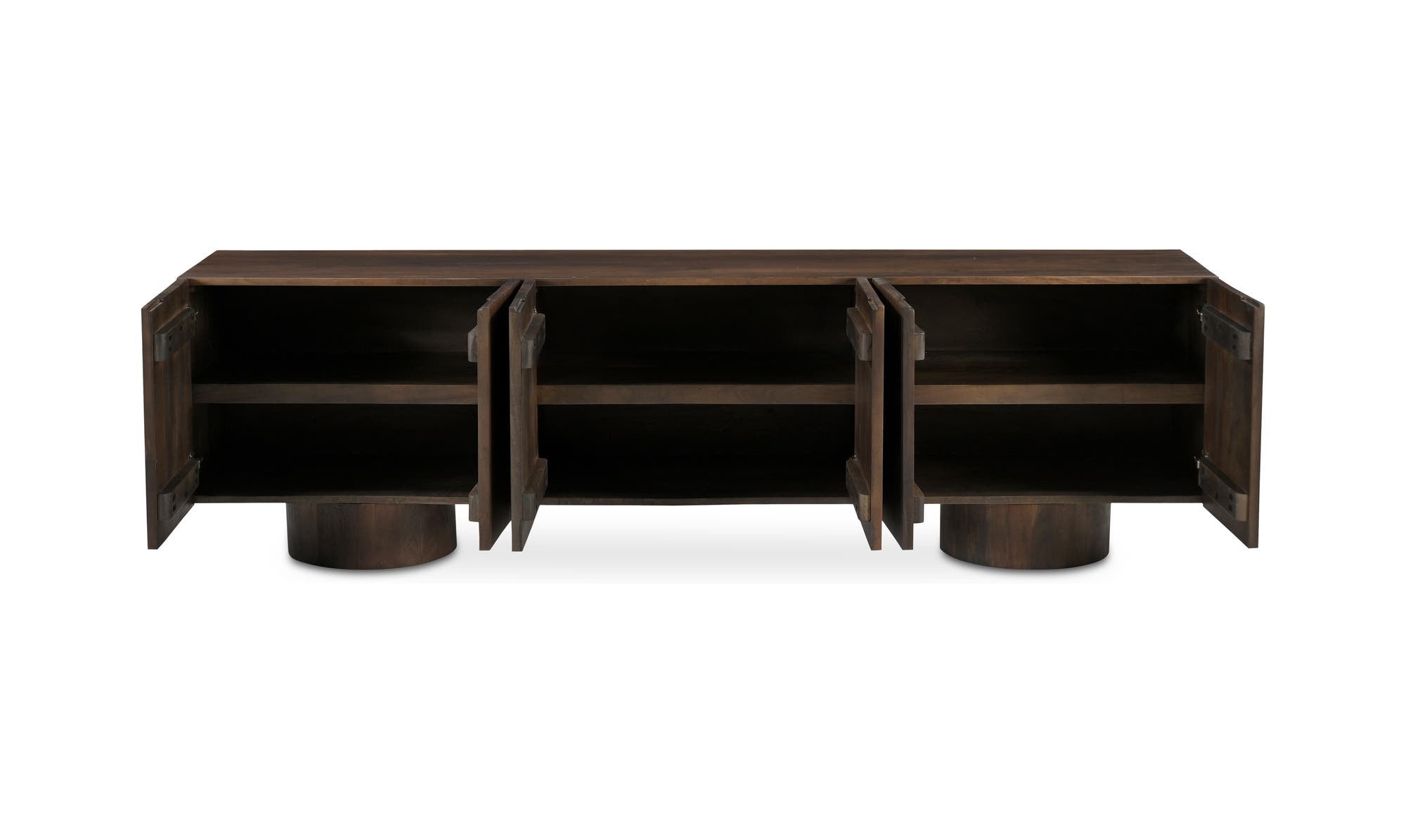 Hadley Media Unit Warm Brown by Moe's Home Collection - view 6