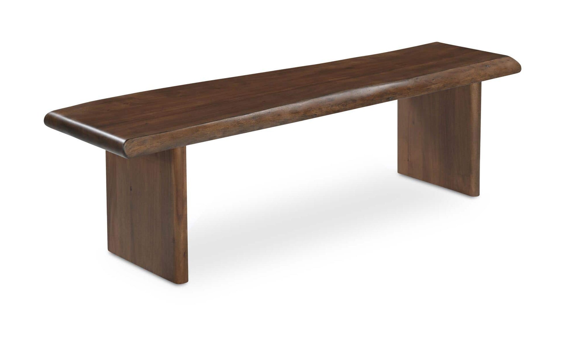 Lila Dining Bench Large Brown by Moe's Home Collection - view 6