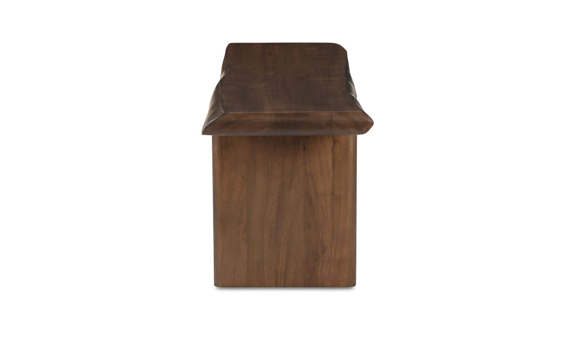 Lila Dining Bench Large Brown by Moe's Home Collection - view 7