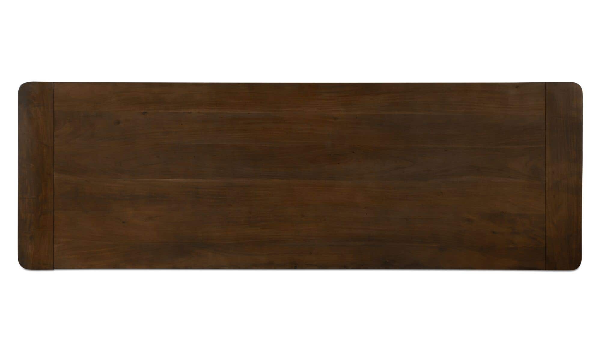 Wilson Dining Table Large Warm Brown by Moe's Home Collection - view 10