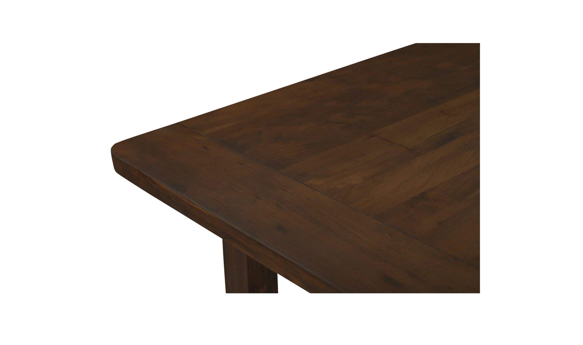 Wilson Dining Table Small Warm Brown by Moe's Home Collection - view 11