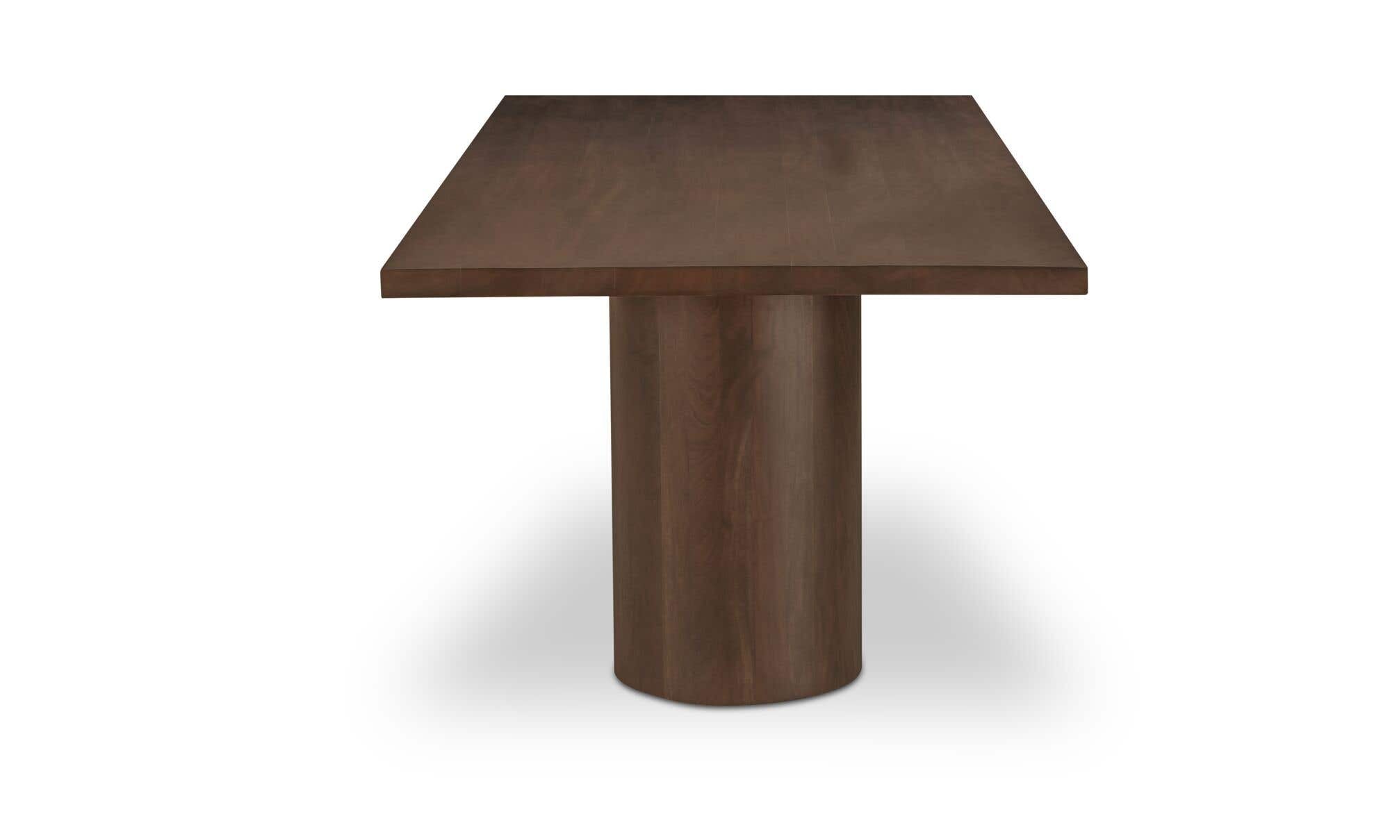 Hadley Dining Table Small Warm Brown by Moe's Home Collection - view 11
