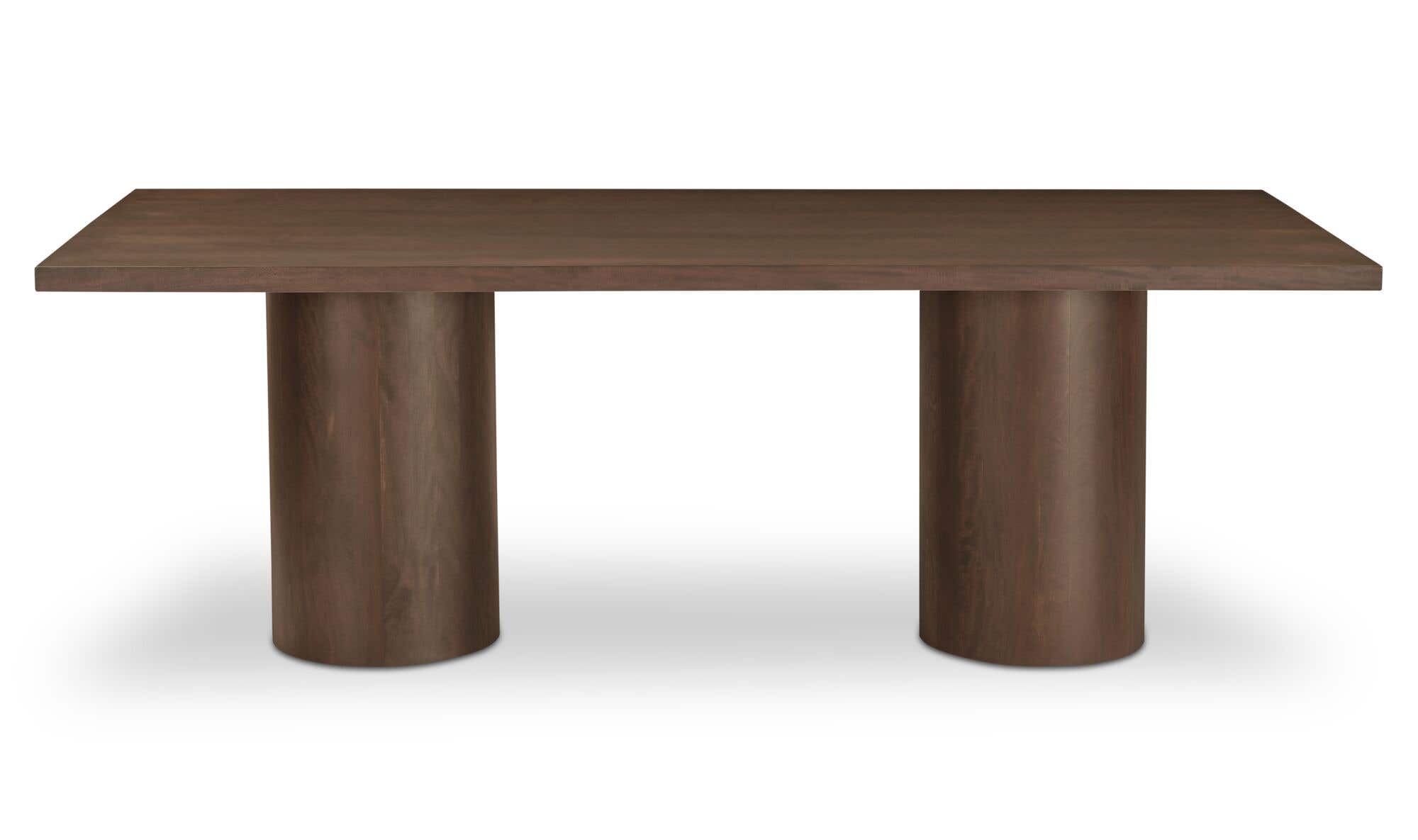 Hadley Dining Table Small Warm Brown by Moe's Home Collection - view 7