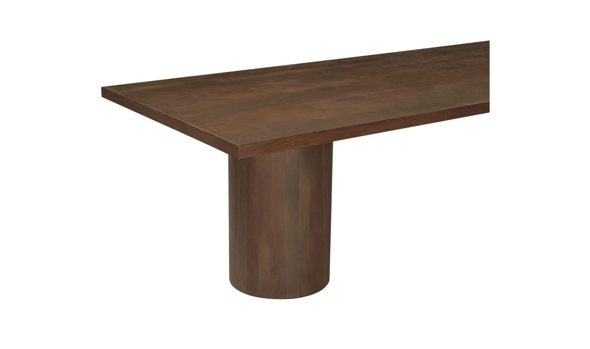 Hadley Dining Table Large Warm Brown by Moe's Home Collection - view 8