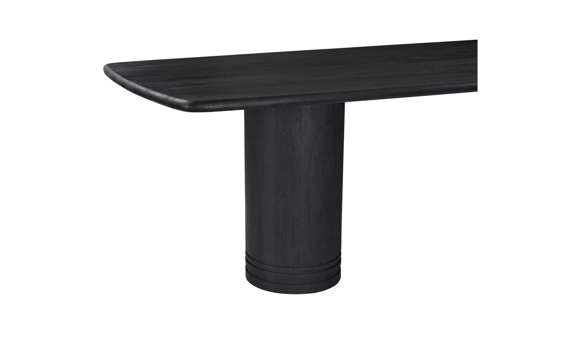 Daphne Dining Table Large Black by Moe's Home Collection - view 8