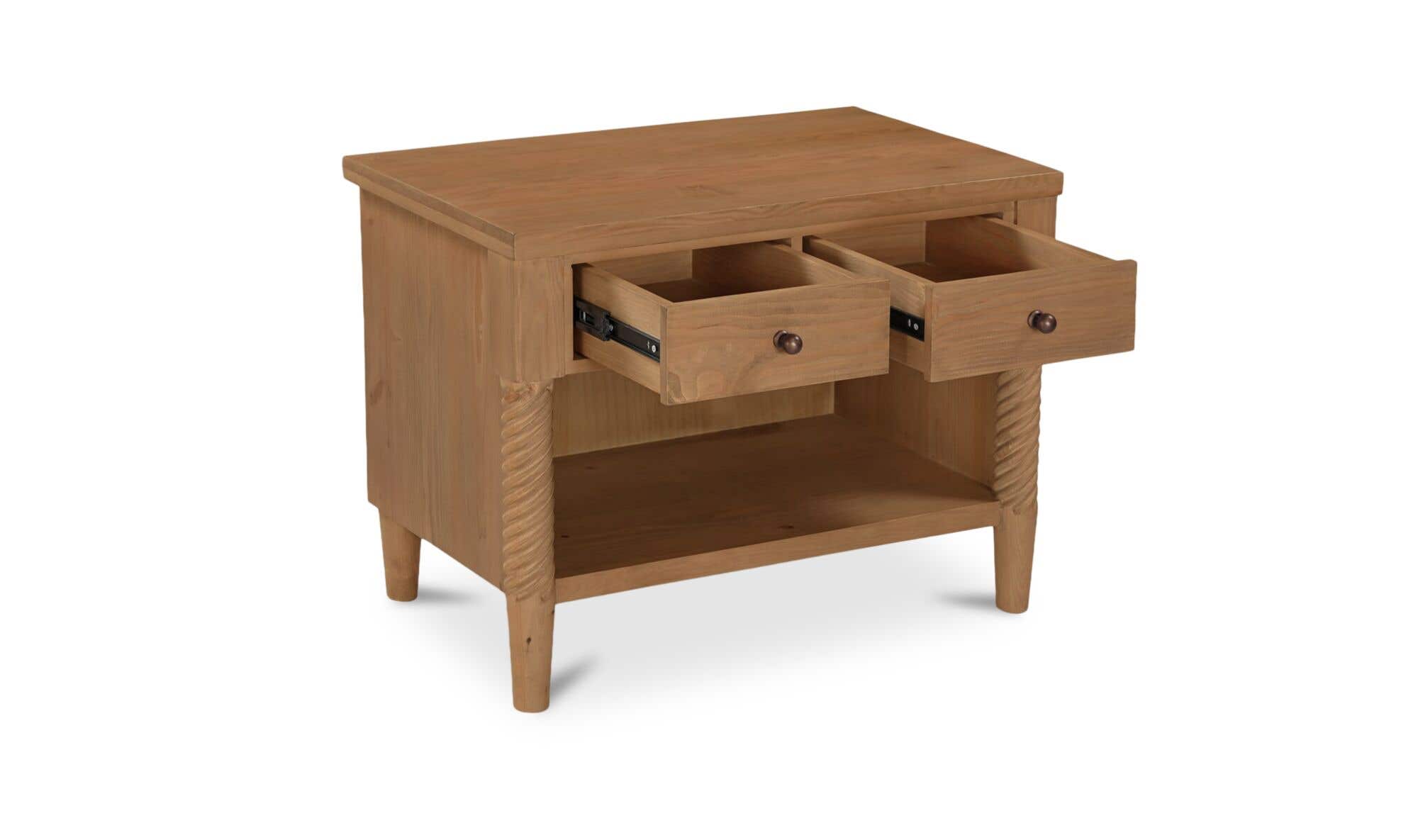 Joni Nightstand Natural by Moe's Home Collection - view 7