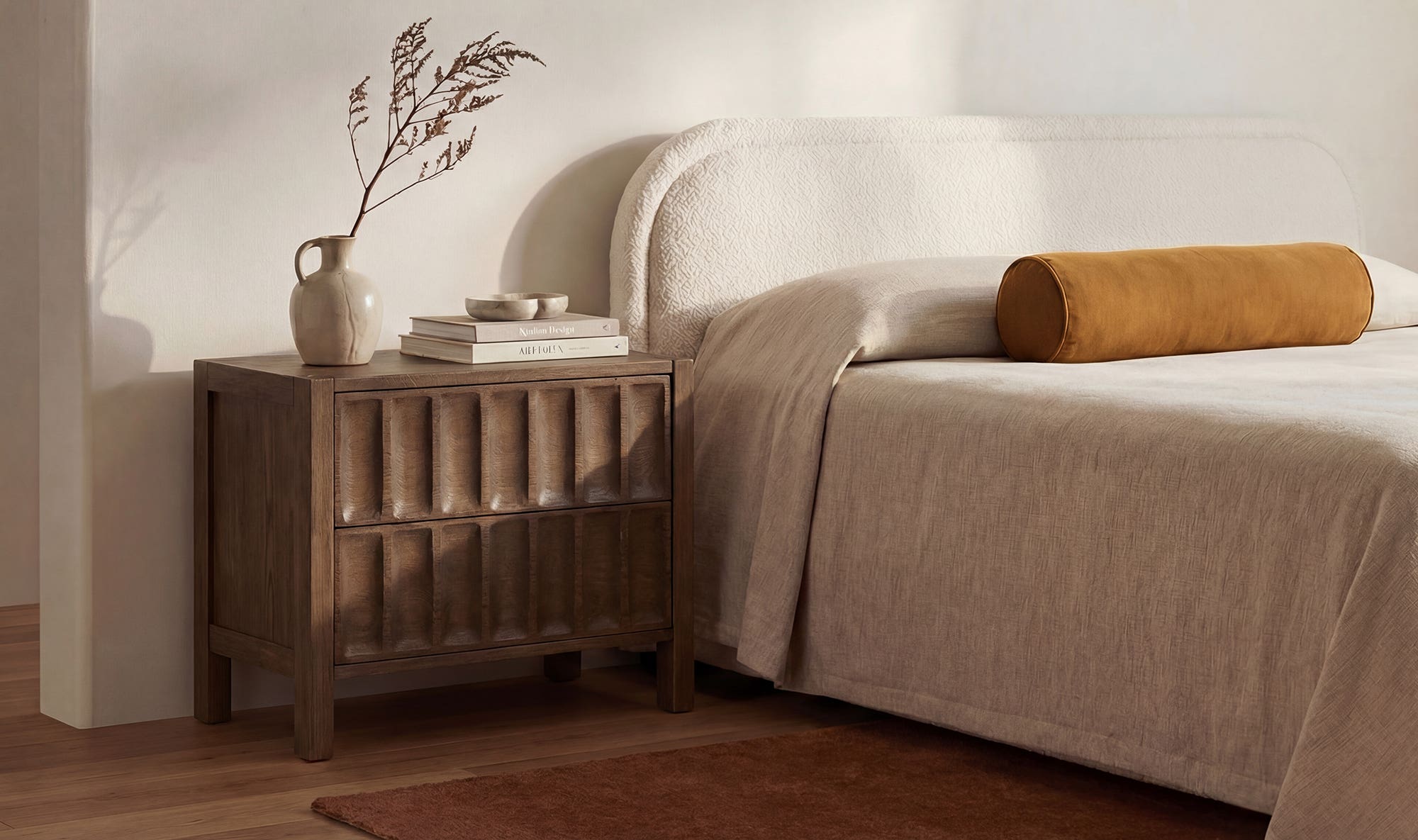 Roland Nightstand Brown by Moe's Home Collection - view 5
