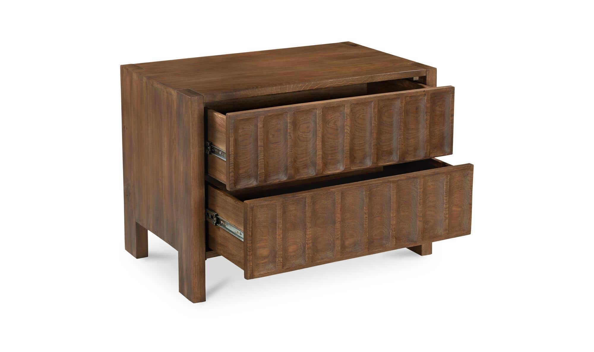 Roland Nightstand Brown by Moe's Home Collection - view 7