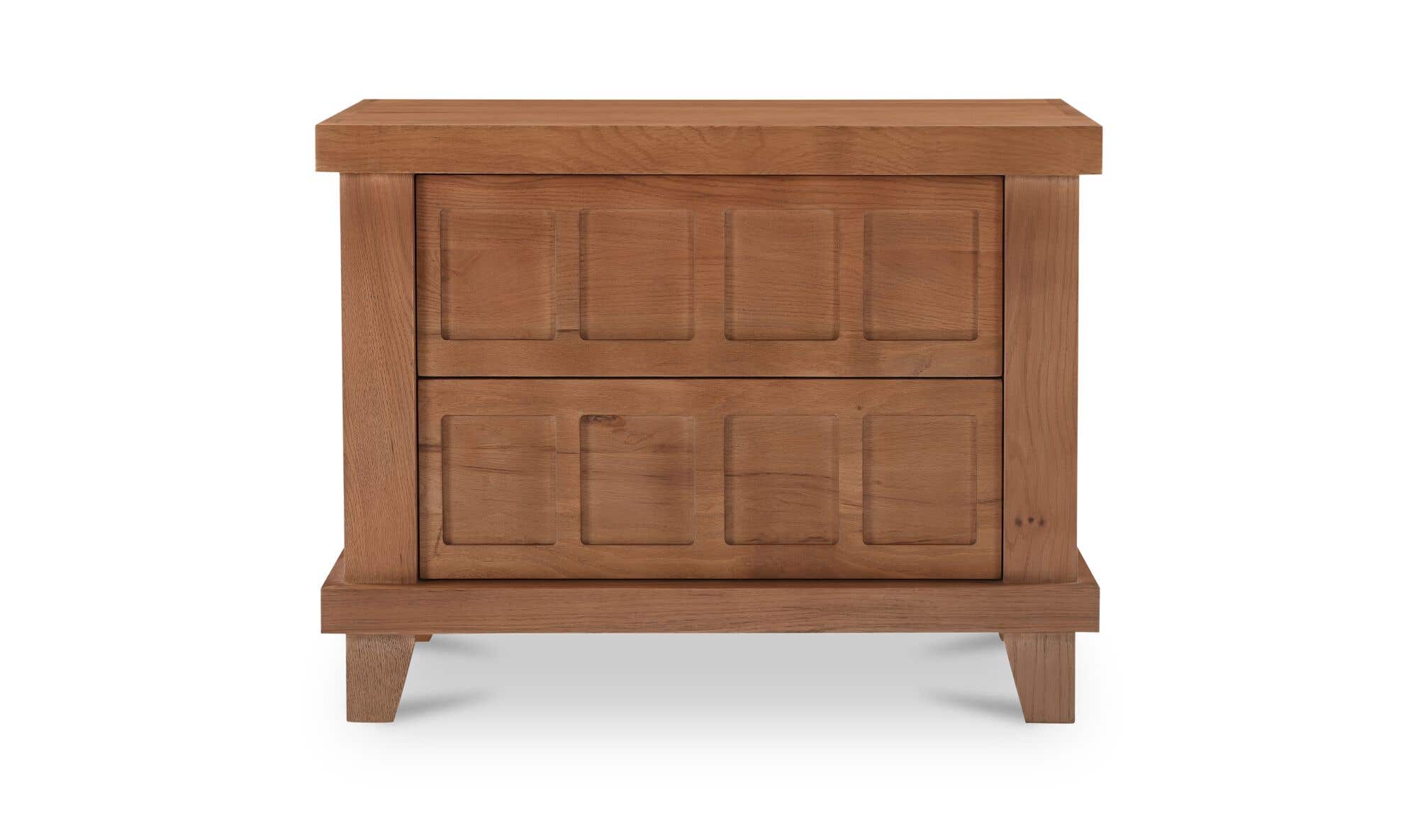Enya Nightstand Red Oak by Moe's Home Collection - view 4