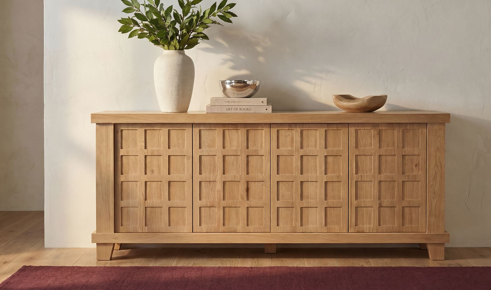Enya Sideboard Natural Oak by Moe's Home Collection - view 5